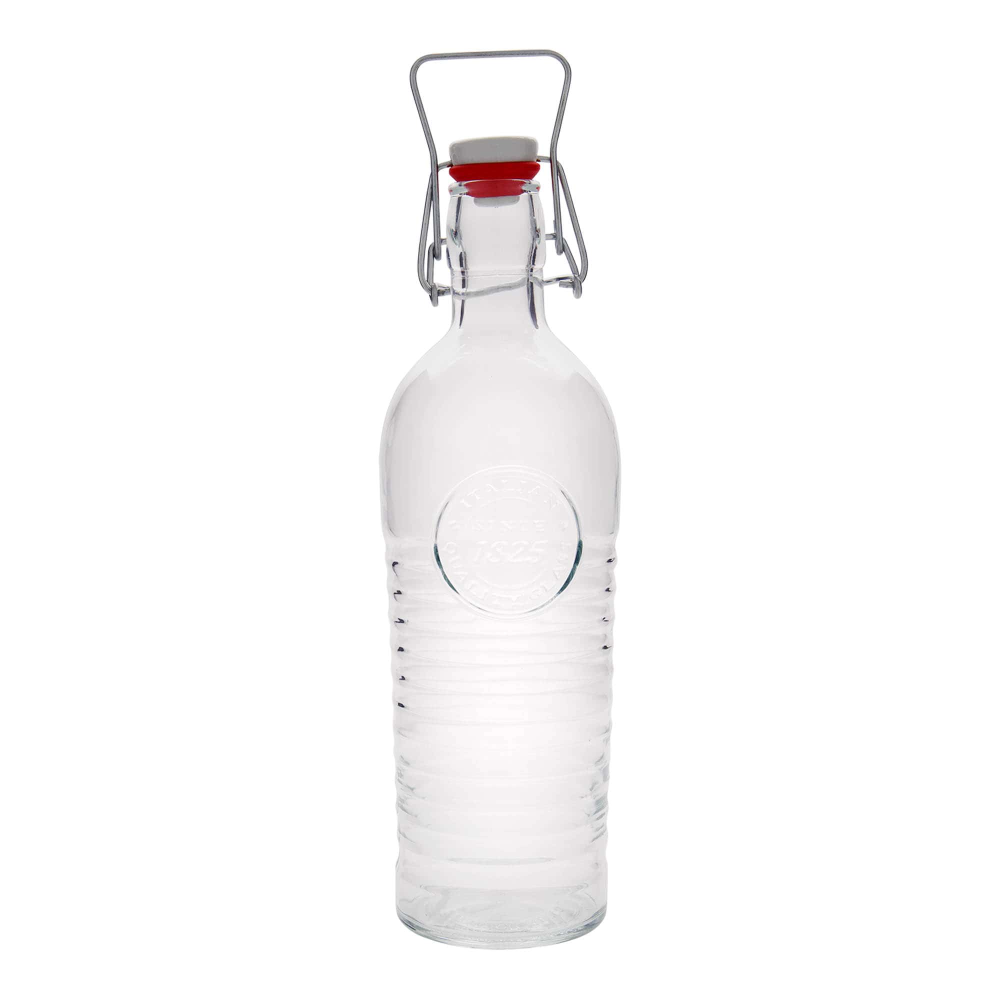 1.200 ml glassflaske 'Officina 1825', åpning: patentkork