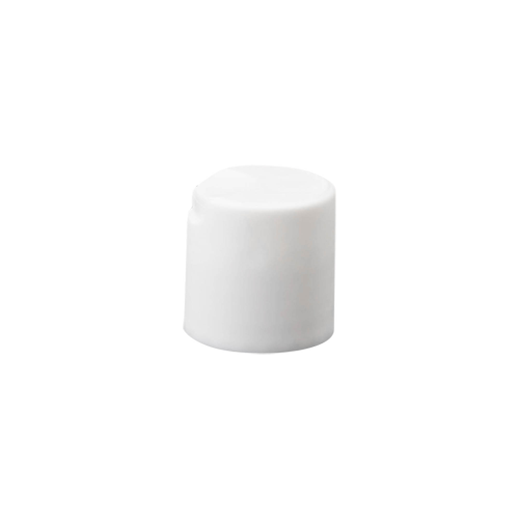 Skrukork Disc Top, PP-plast, hvit, for åpning: 24/410