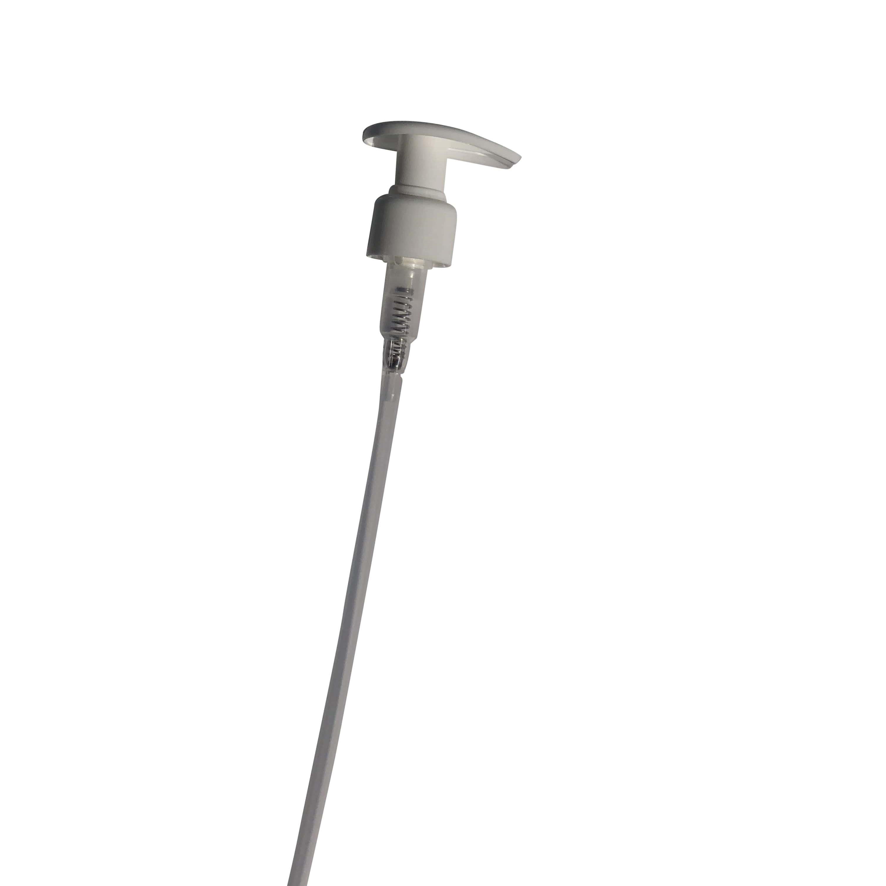 Dispenserpumpe med skrulokk, PP-plast, hvit, for åpning: GPI 24/410