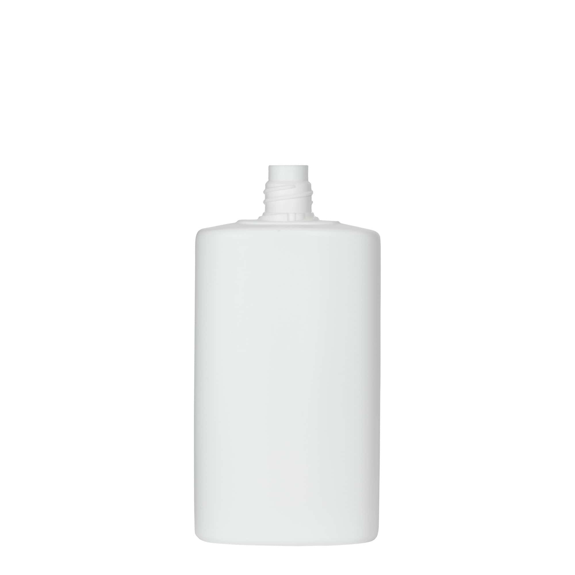 250 ml plastflaske "Indy", oval, HDPE, hvit, åpning: Skrulokk 250 ml plastflaske "Indy", oval, HDPE, hvit, åpning: Skrulokk
