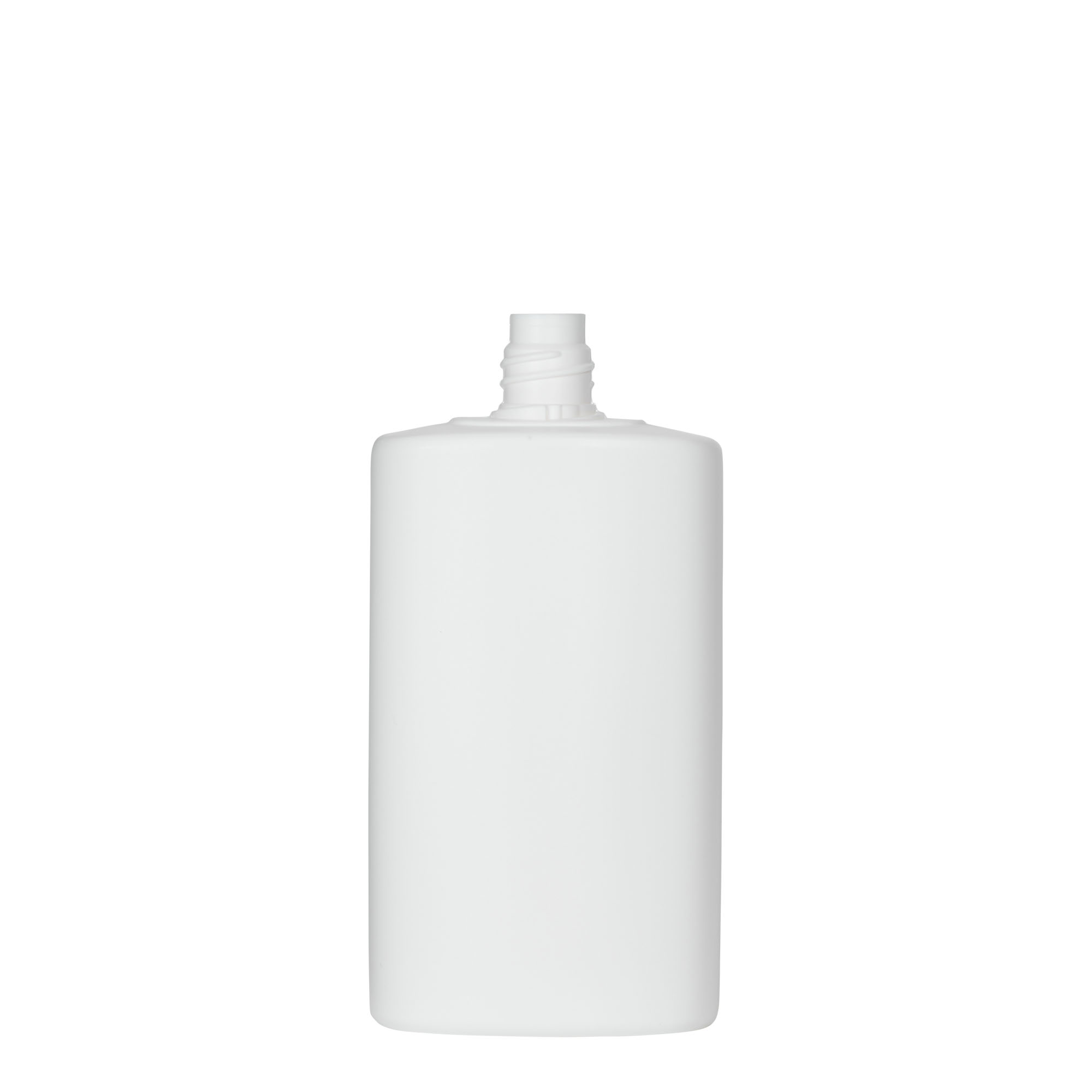 250 ml plastflaske 'Indy', oval, HDPE, hvit, åpning: skrukork 250 ml plastflaske 'Indy', oval, HDPE, hvit, åpning: skrukork