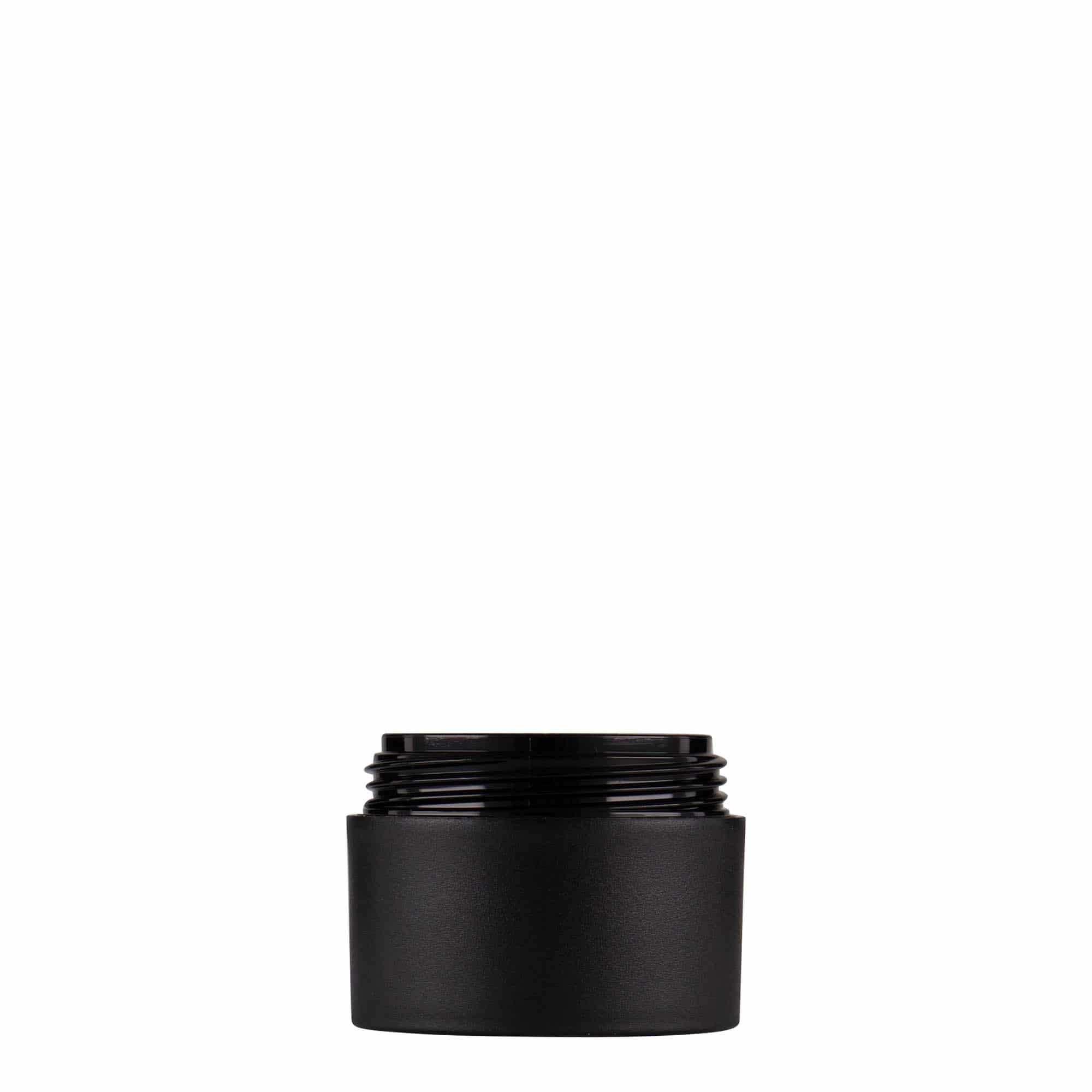 15 ml plastboks "Antonella", PP, svart, åpning: Skrulokk 15 ml plastboks "Antonella", PP, svart, åpning: Skrulokk