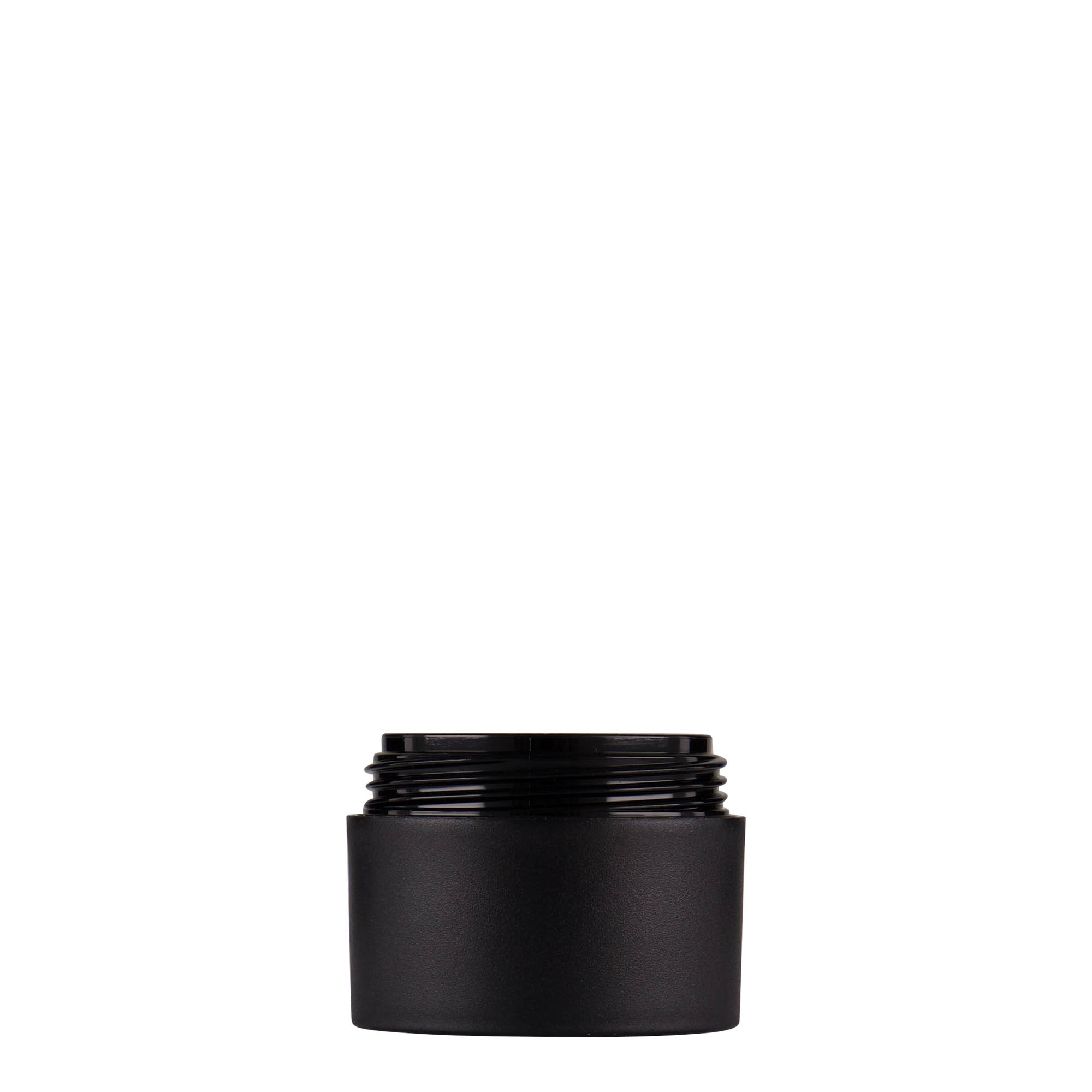 15 ml plastboks 'Antonella', PP, svart, åpning: skrukork 15 ml plastboks 'Antonella', PP, svart, åpning: skrukork