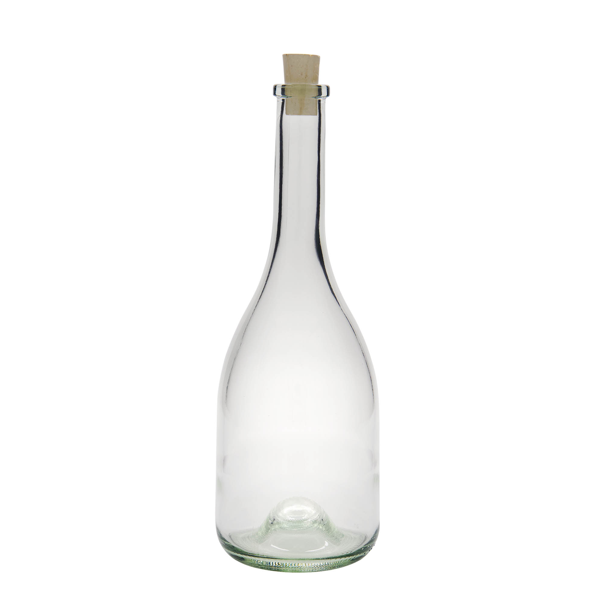 750 ml glassflaske 'Rustica', åpning: kork