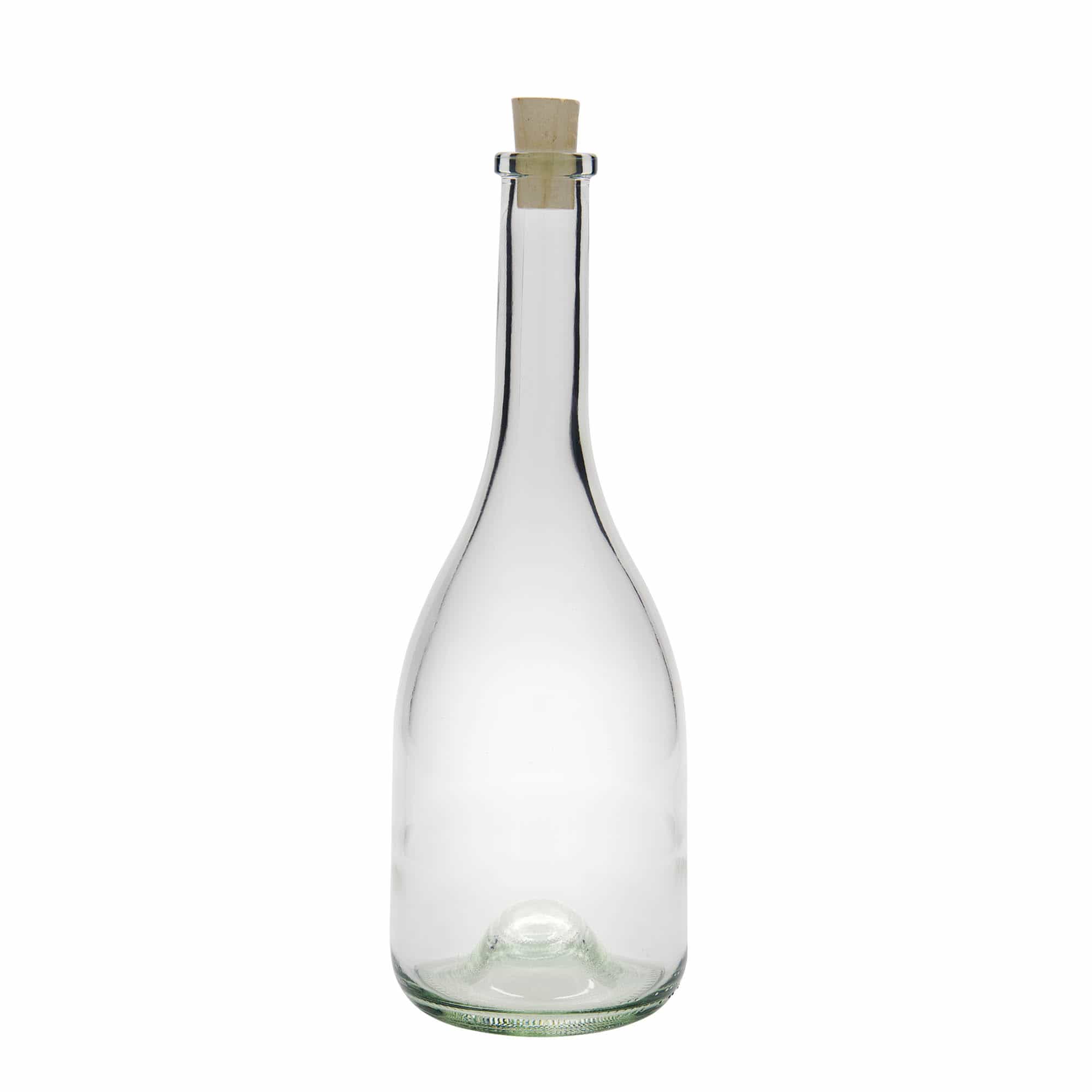 750 ml glassflaske 'Rustica', åpning: kork