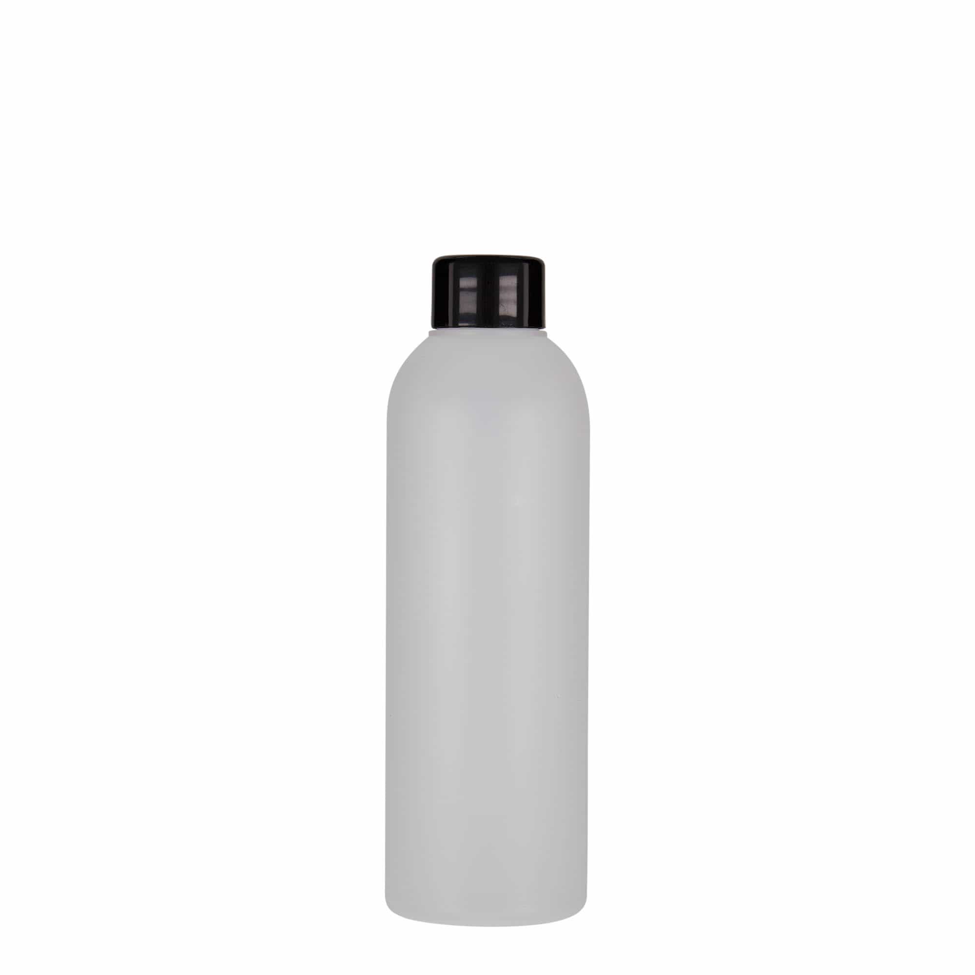 200 ml plastflaske 'Tuffy', HDPE, natur, åpning: 24/410