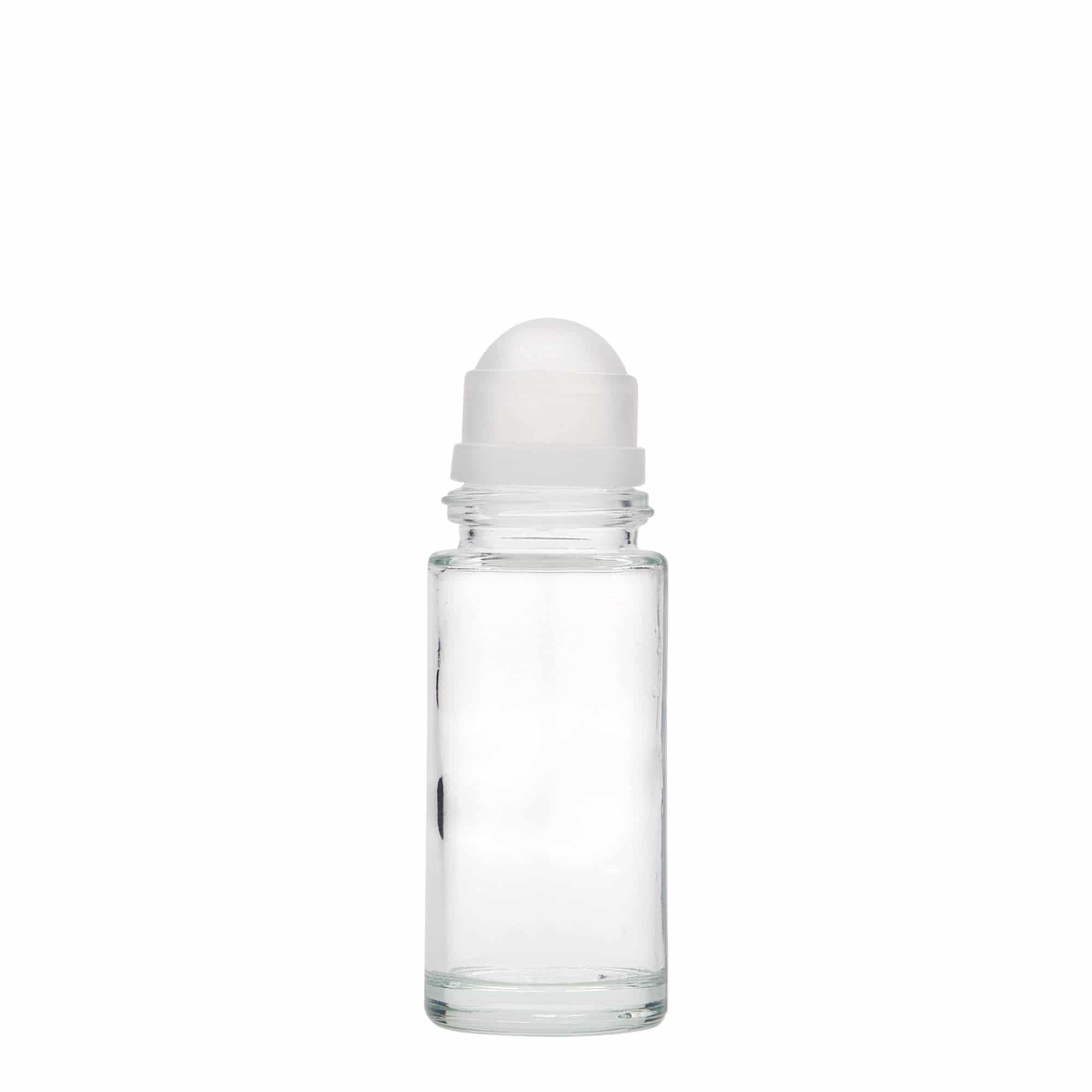 50 ml roll-on-flaske, glass, åpning: skrukork