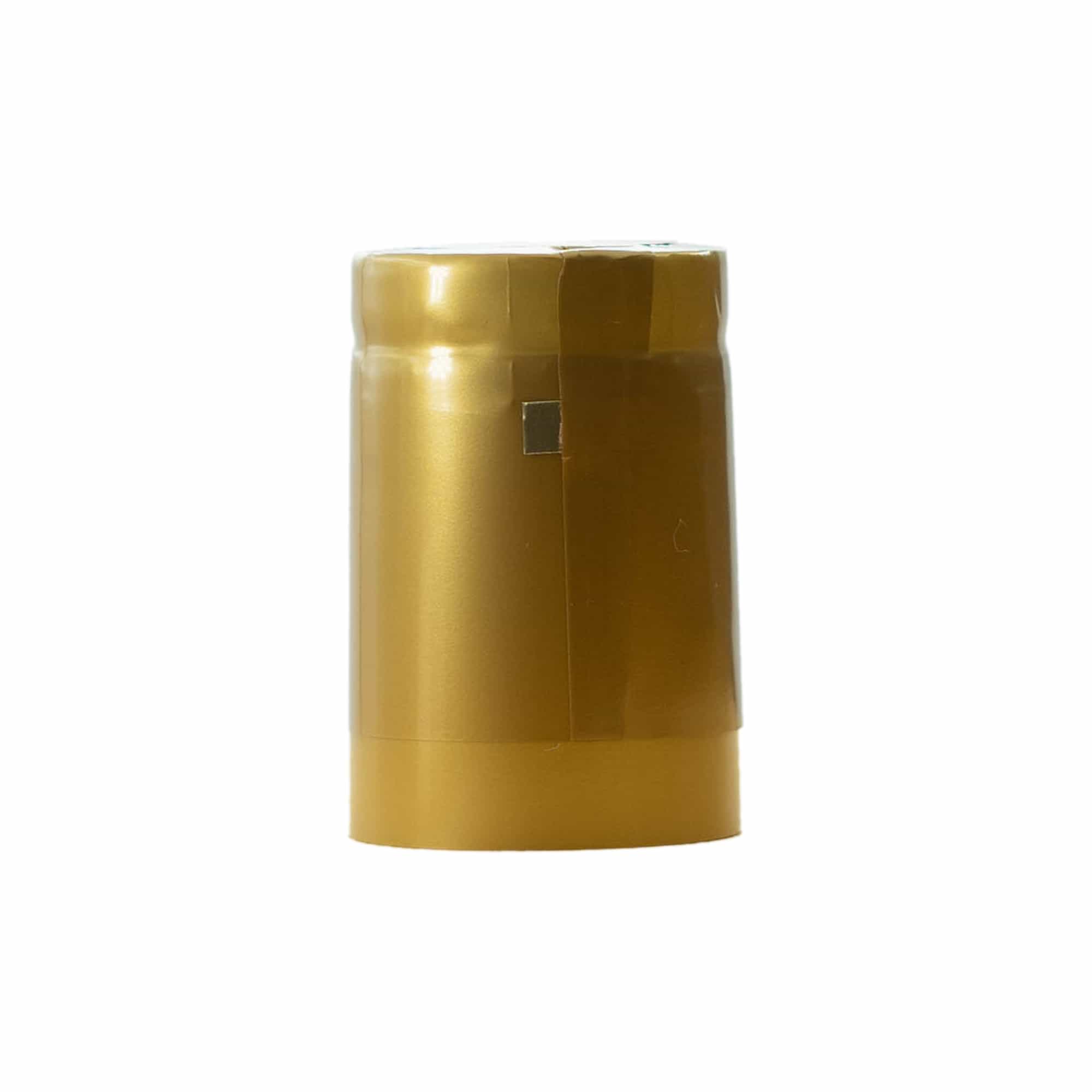 Krympekapsel 32x41, PVC-plast, gull Krympekapsel 32x41, PVC-plast, gull
