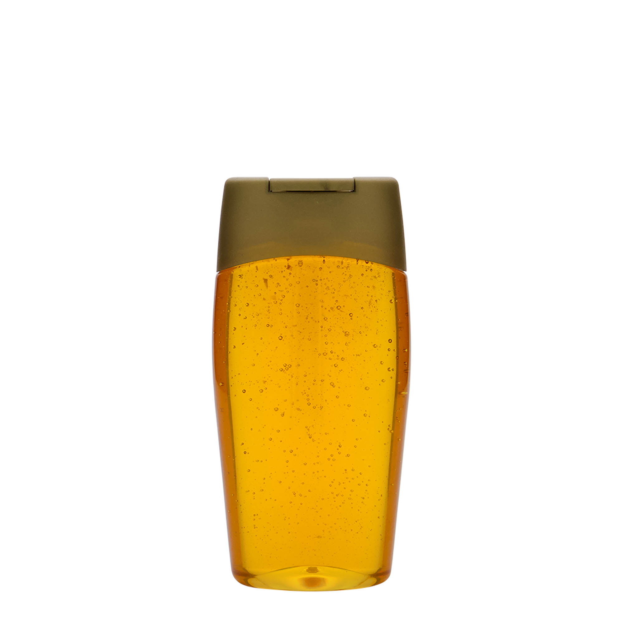 200 ml PET-flaske 'Squeeze', oval, plast