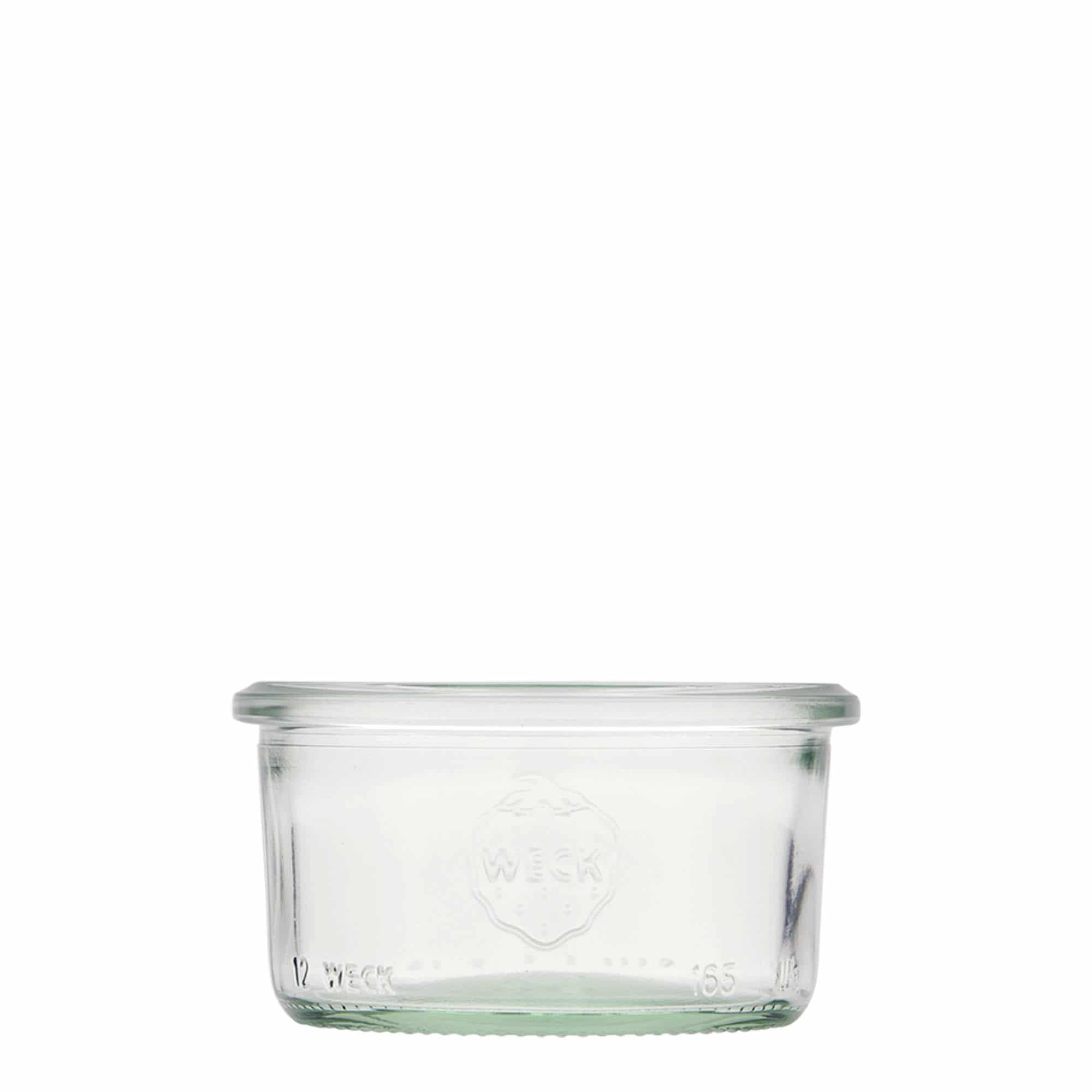 165 ml WECK-sturzglass, åpning: rund kant