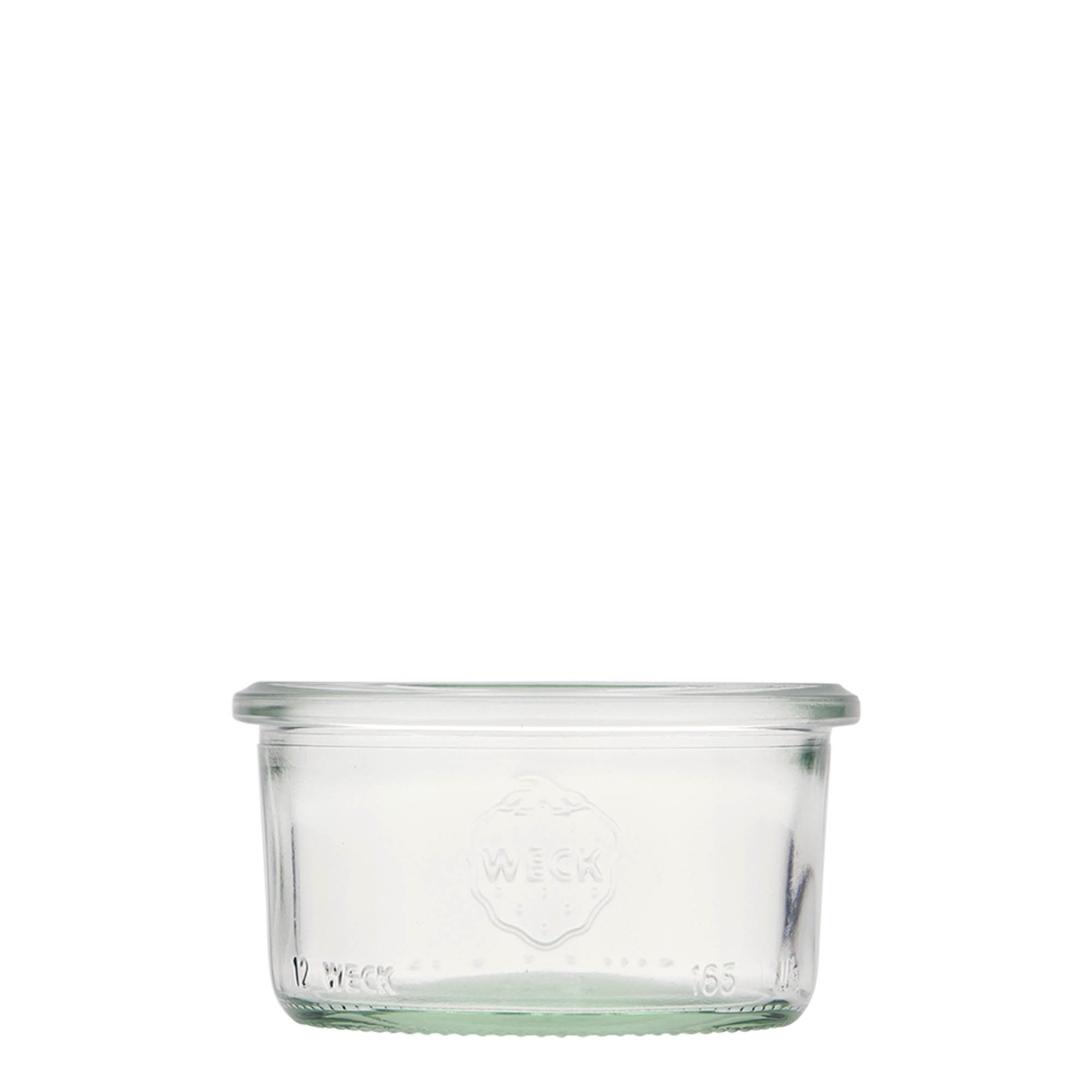 165 ml WECK-sturzglass, åpning: rund kant