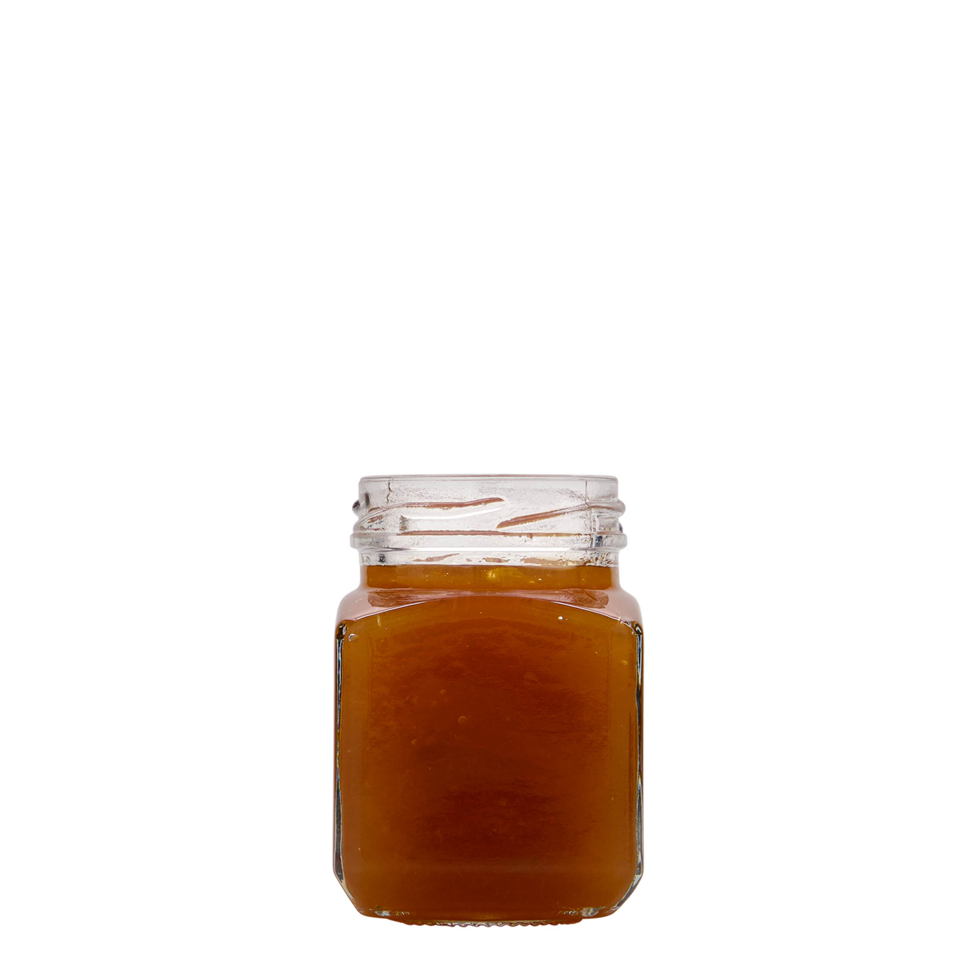 106 ml firkantet glass, åpning: Twist-Off (TO 48)