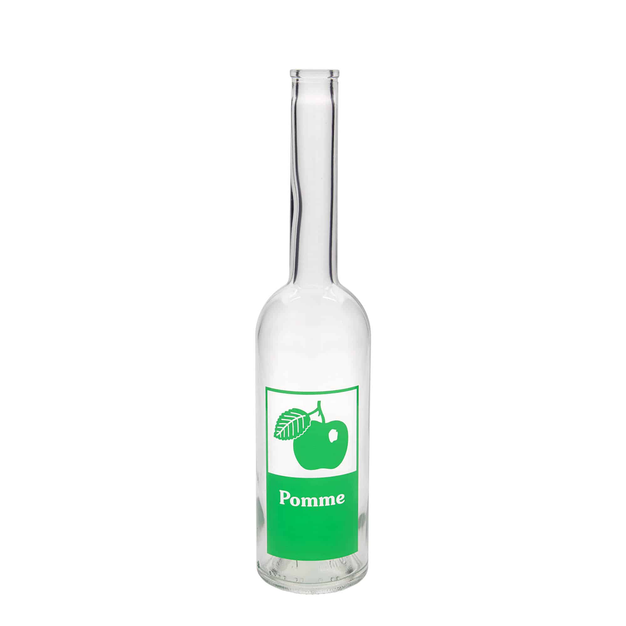500 ml glassflaske "Opera", motiv: Pomme, åpning: Kork 500 ml glassflaske "Opera", motiv: Pomme, åpning: Kork