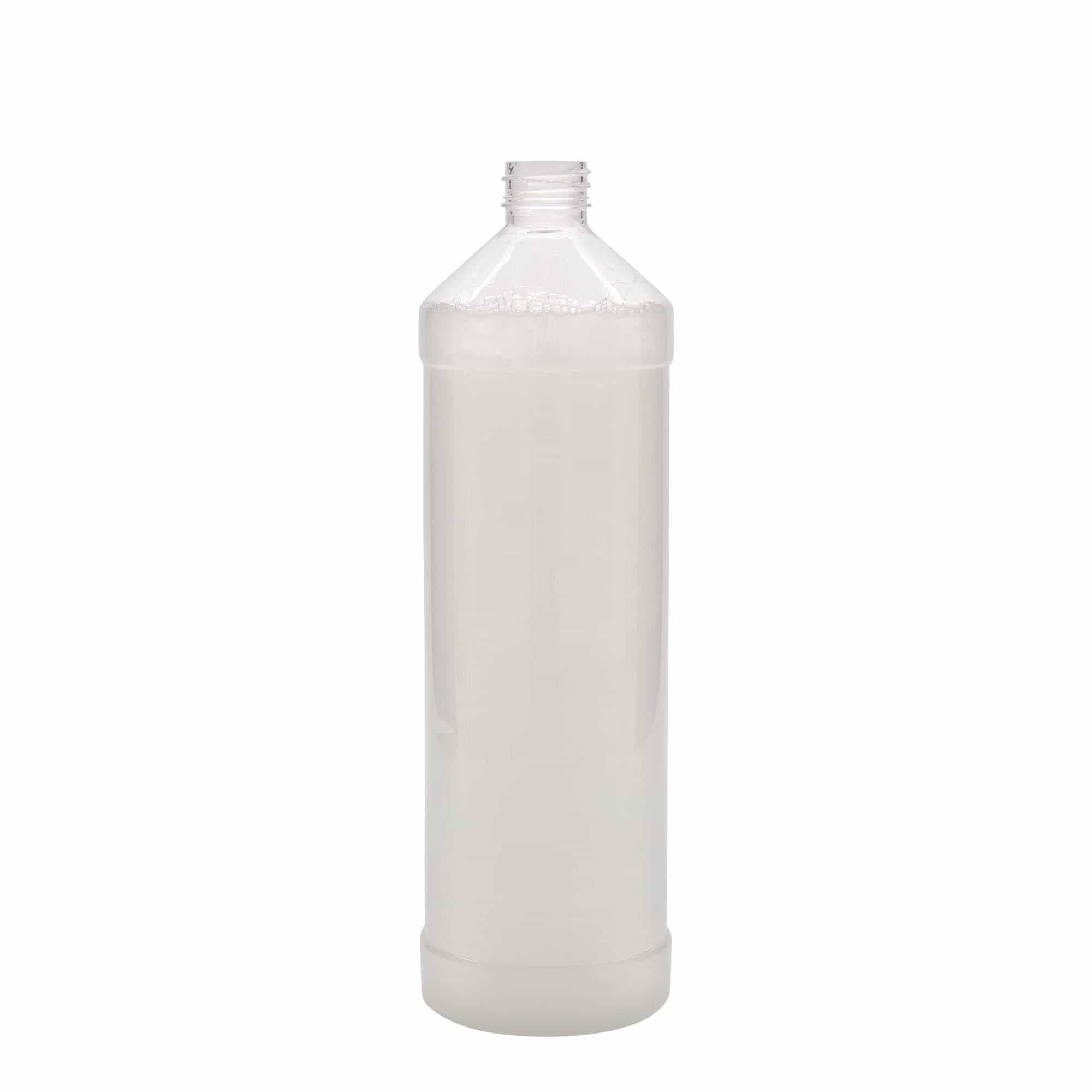 1000 ml PET-flaske "Everytime", plast, åpning: GPI 28/410