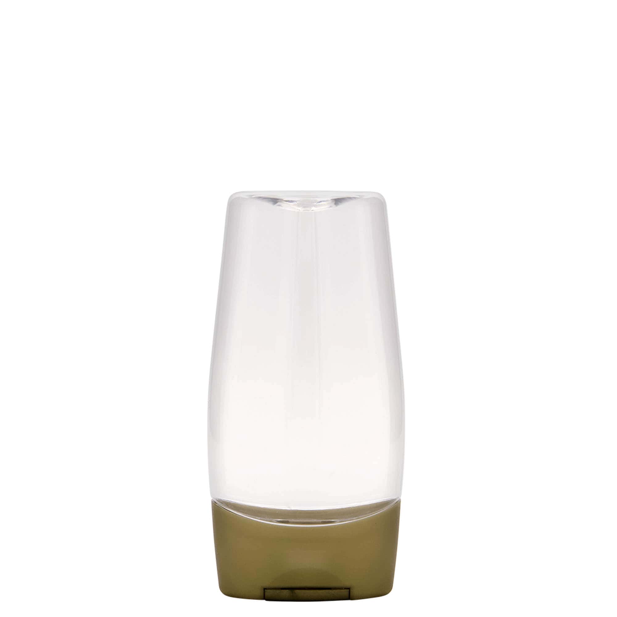 200 ml PET-flaske "Squeeze", oval, plast