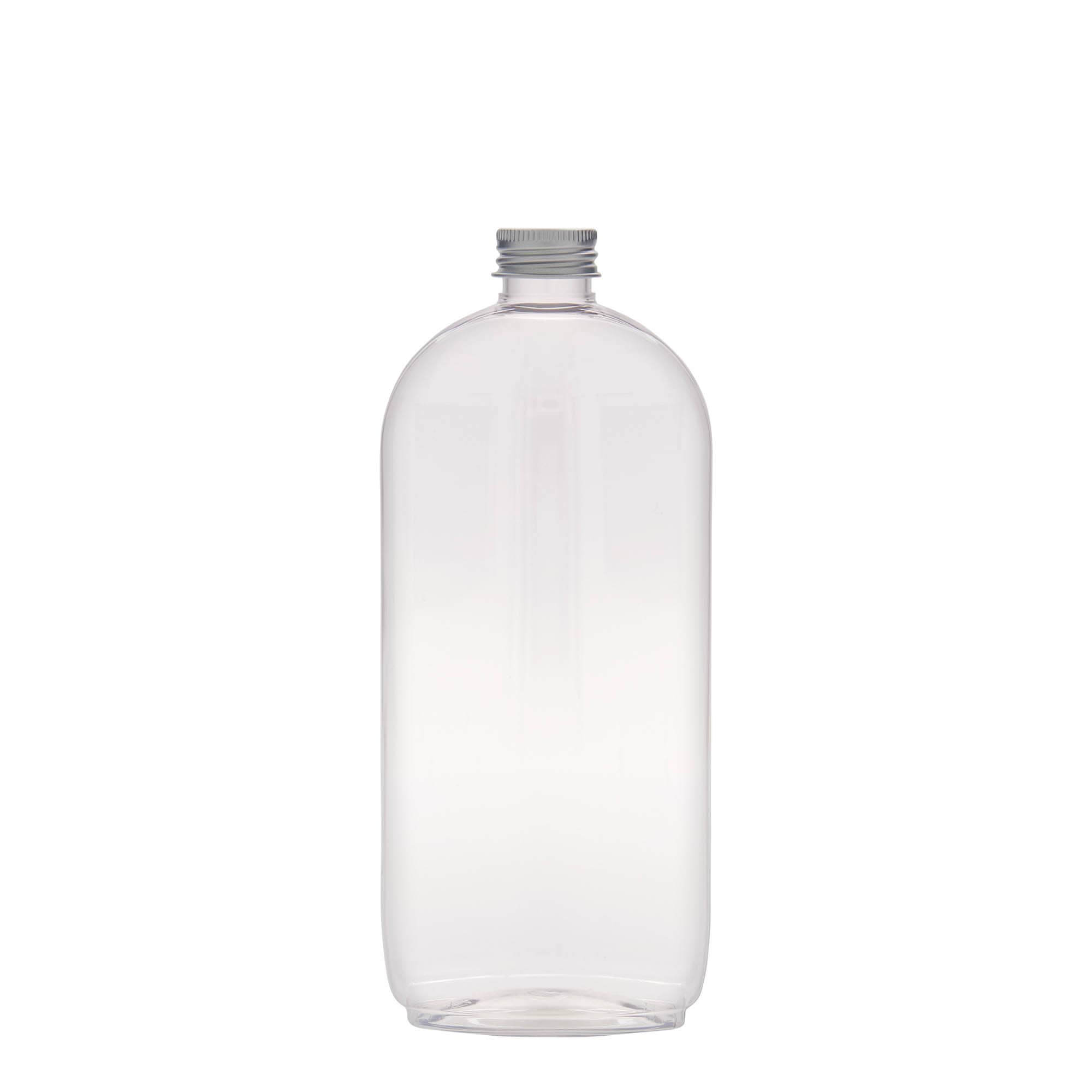 500 ml PET-flaske 'Iris', oval, plast, åpning: 24/410
