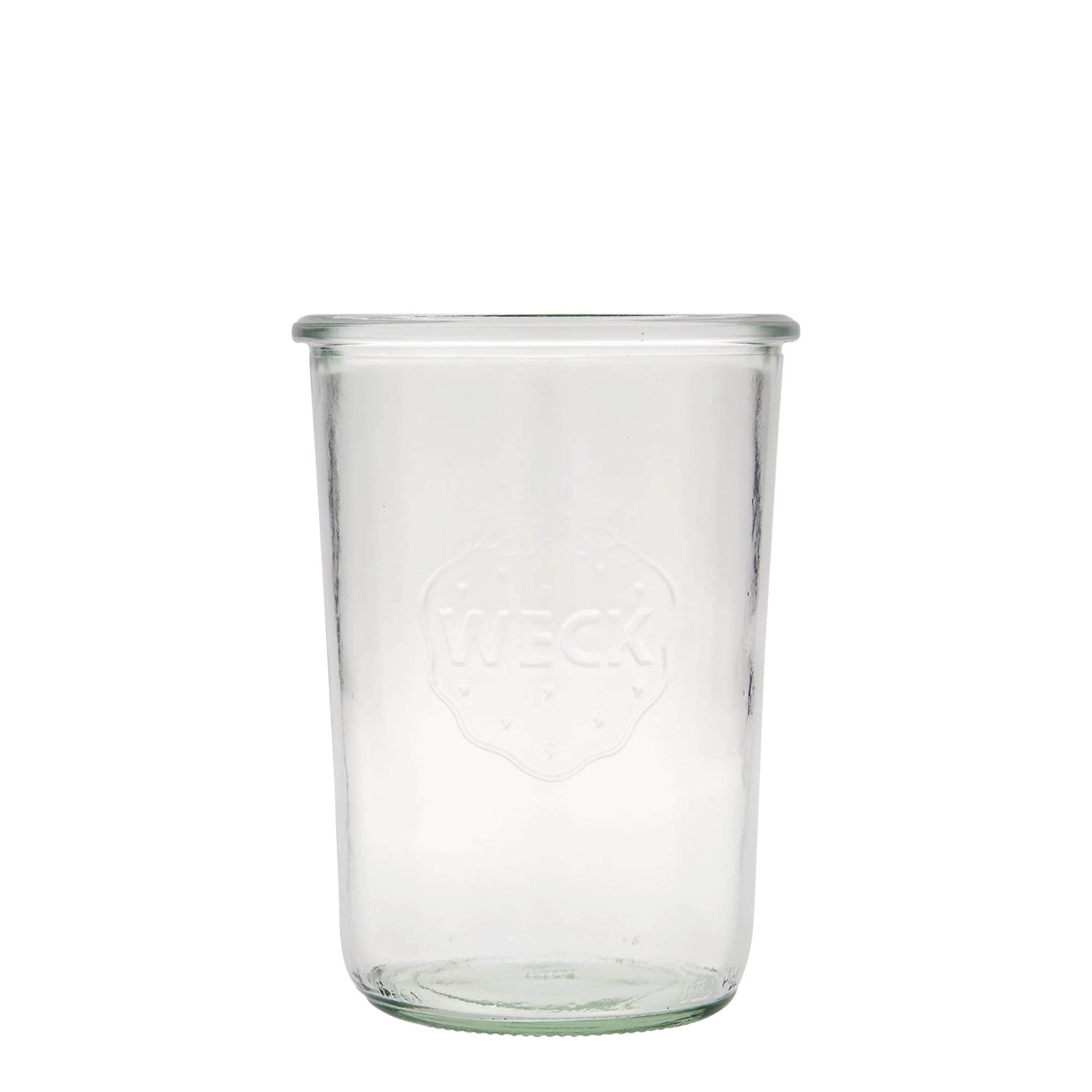 850 ml WECK-glasskrukke, åpning: rund kant