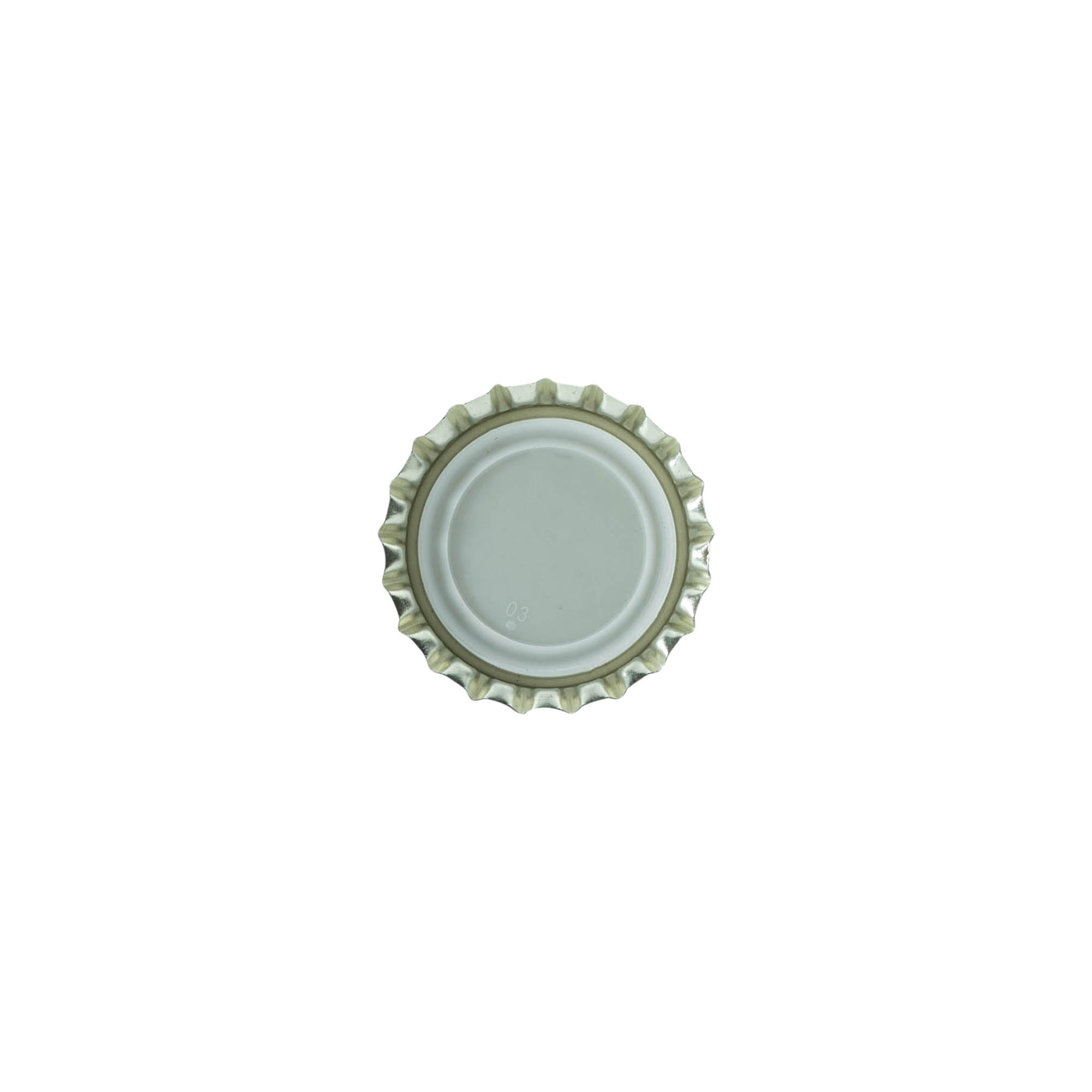 Kapsel 26 mm, metall, svart