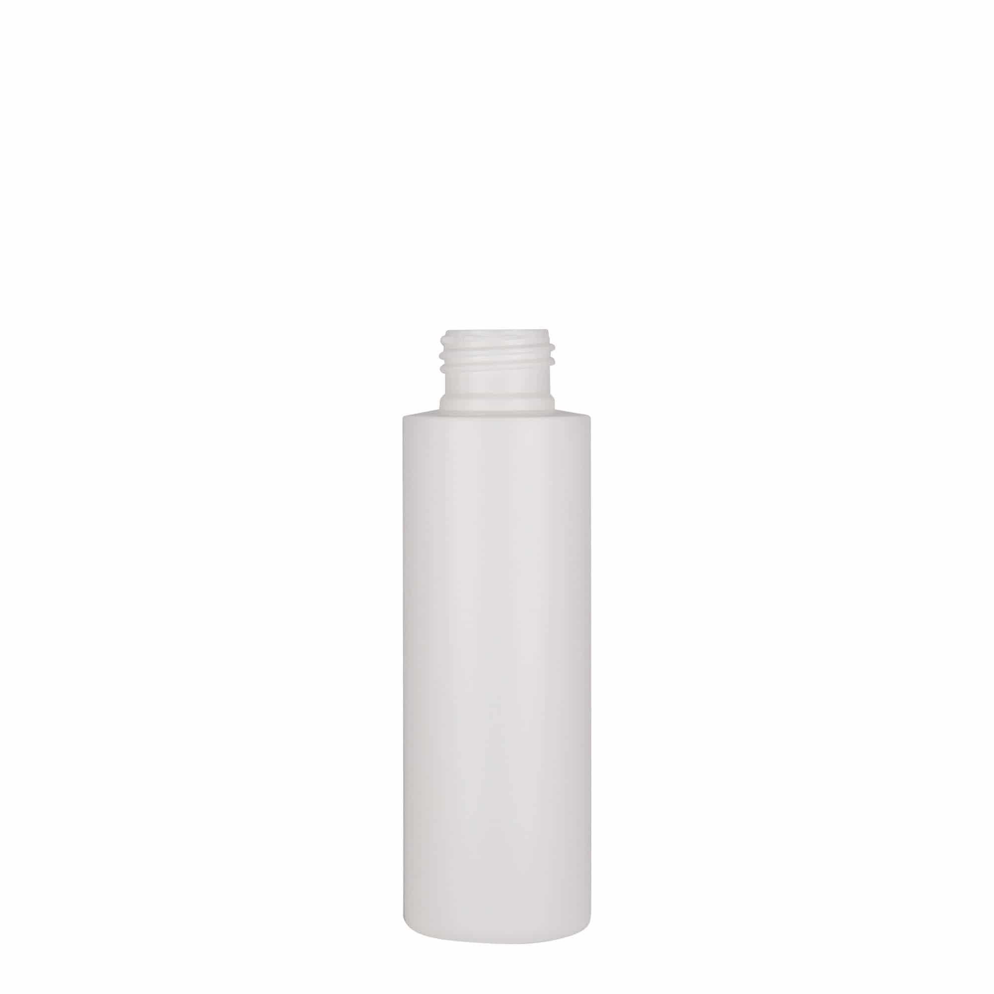 100 ml plastflaske "Pipe", HDPE, hvit, åpning: GPI 24/410 100 ml plastflaske "Pipe", HDPE, hvit, åpning: GPI 24/410