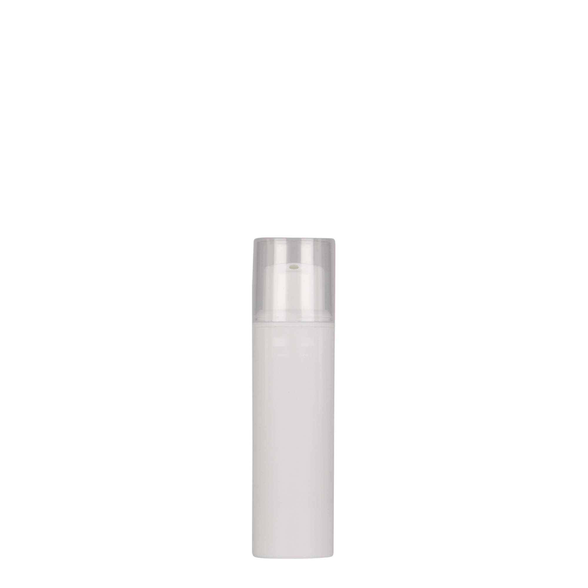 10 ml luftløs dispenser 'Nano', PP-plast, hvit 10 ml luftløs dispenser 'Nano', PP-plast, hvit