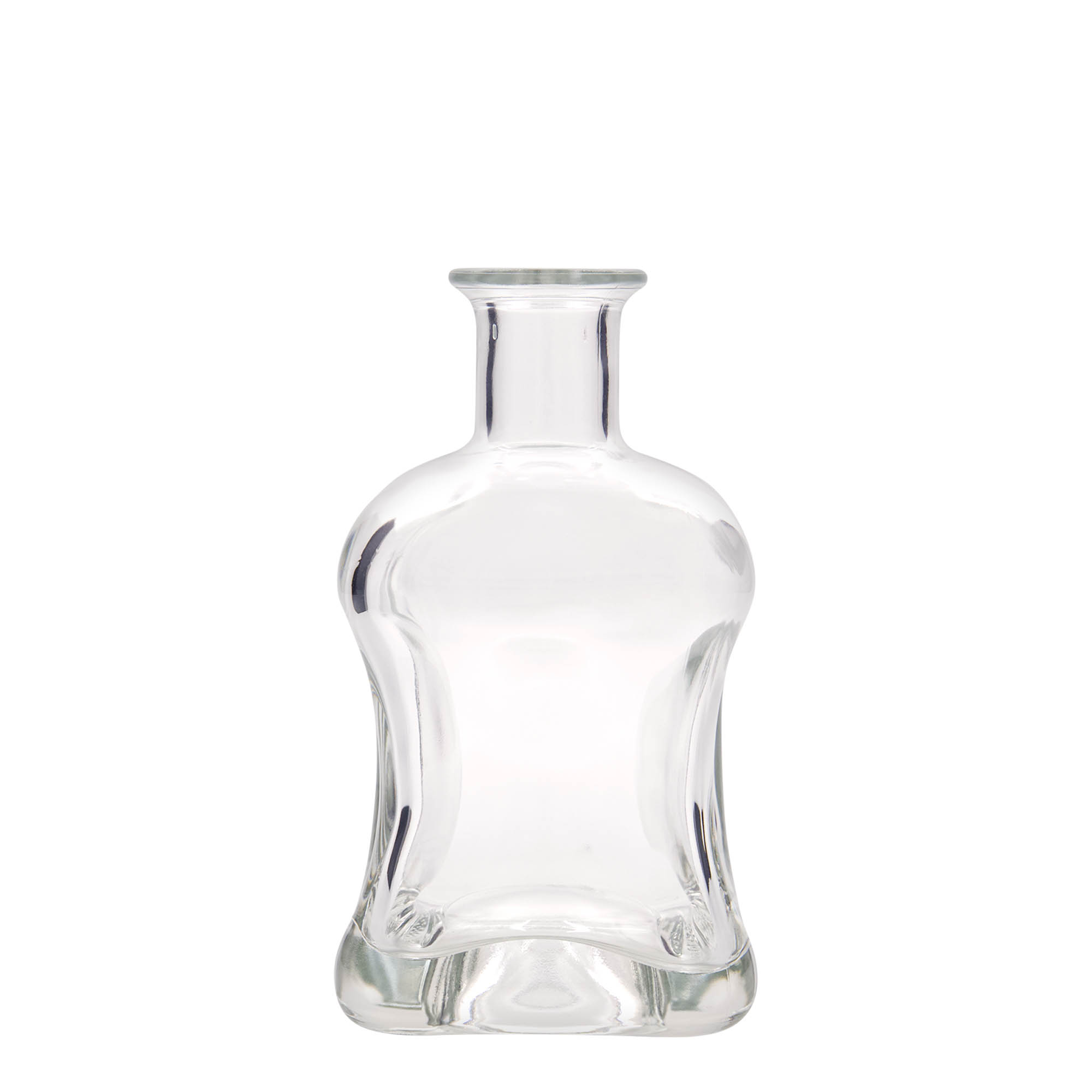500 ml glassflaske 'Dublin', firkantet, åpning: kork 500 ml glassflaske 'Dublin', firkantet, åpning: kork