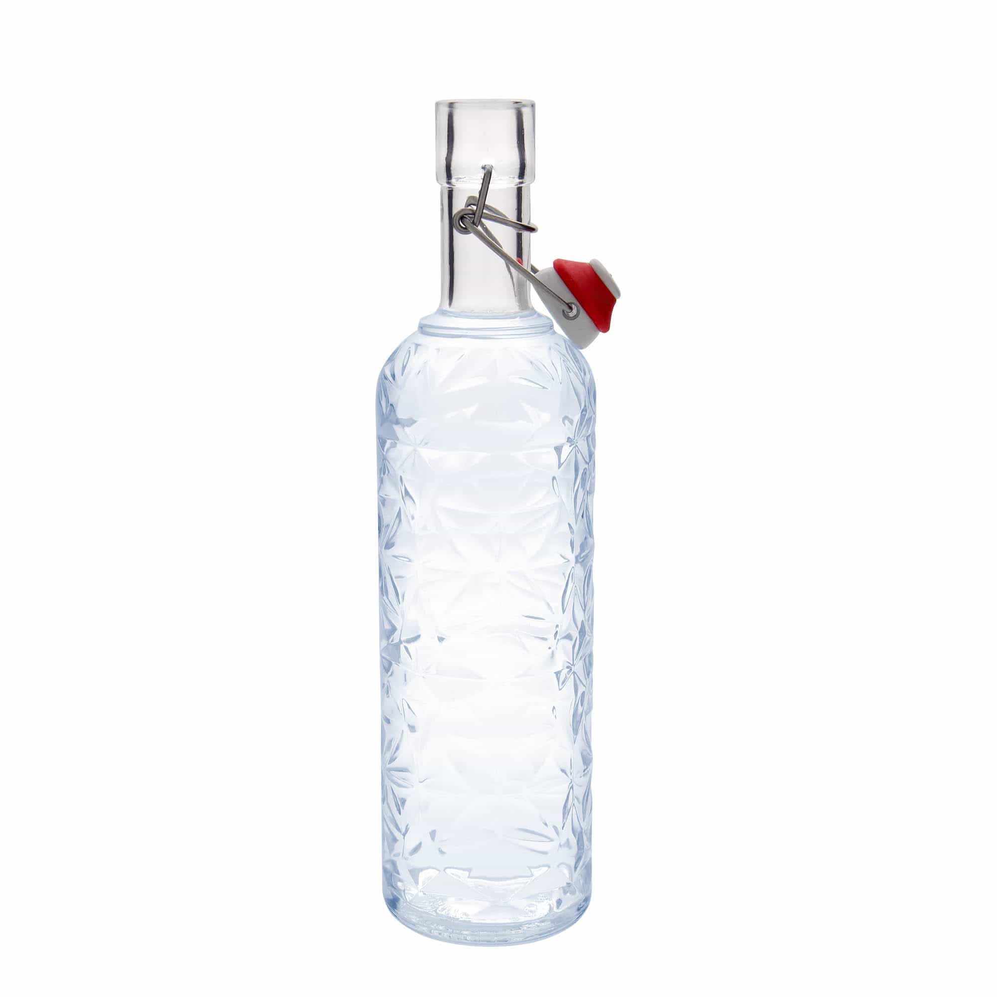 1.000 ml glassflaske 'Oriente', åpning: hengslet lukking