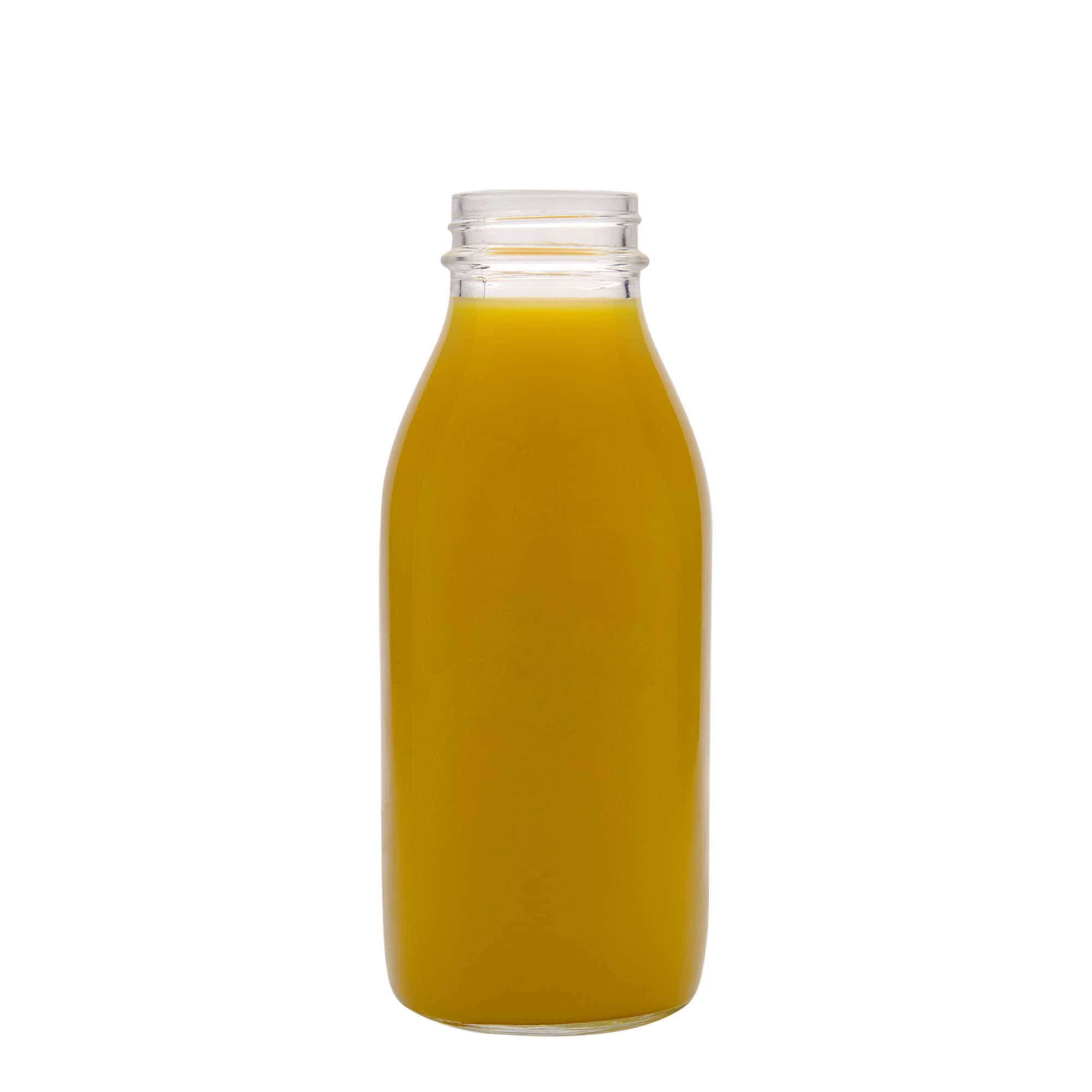 1000 ml glassflaske "Quattro Stagioni", åpning: Skrulokk