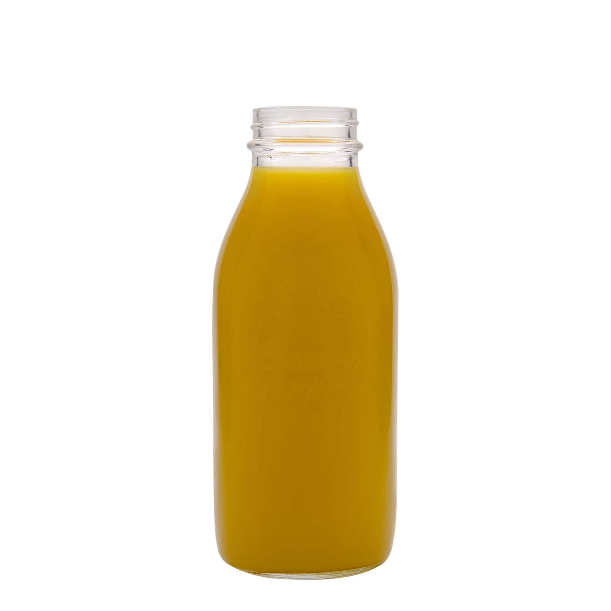 1.000 ml glassflaske 'Quattro Stagioni', åpning: skrukork