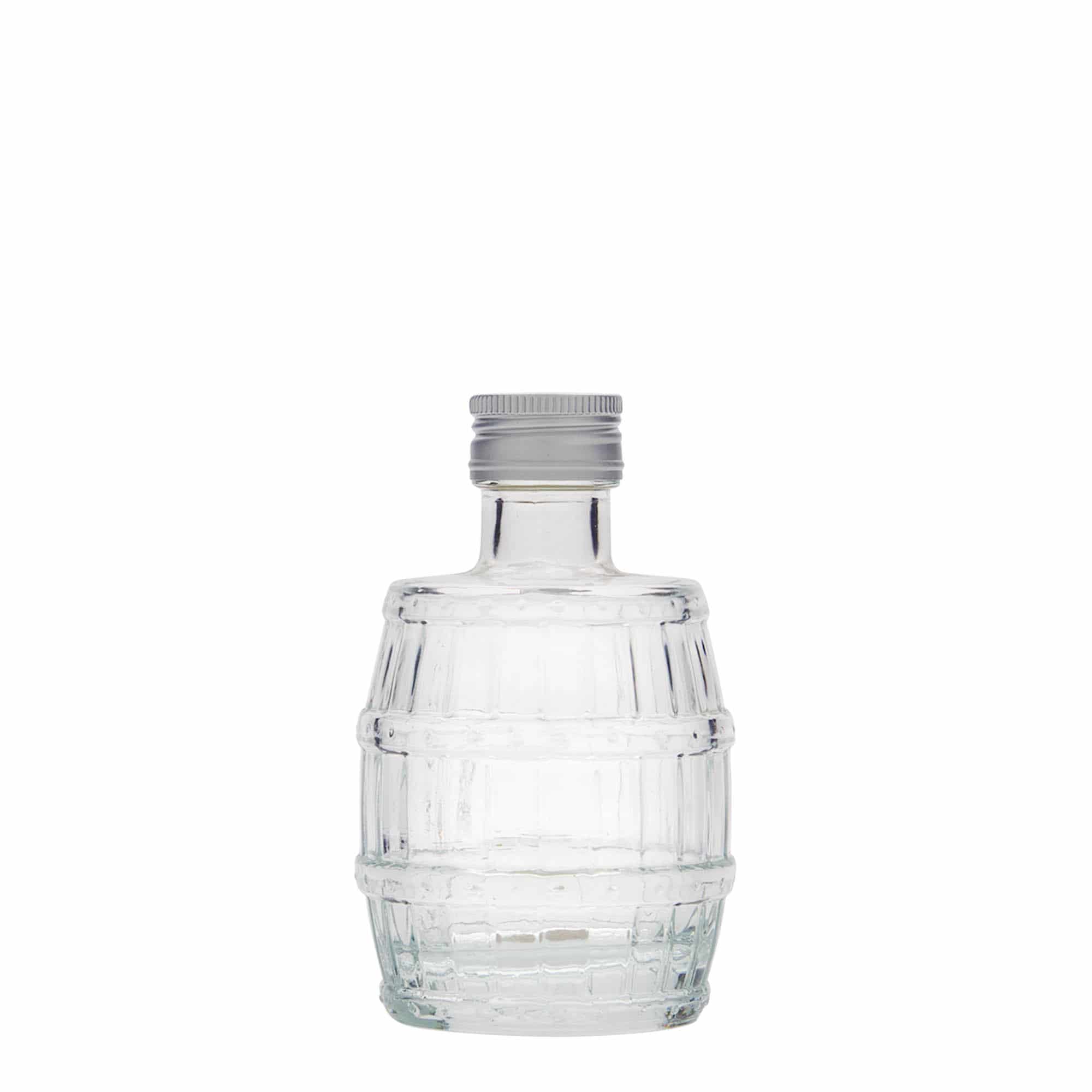 100 ml glassflaske "Fass", åpning: PP 24