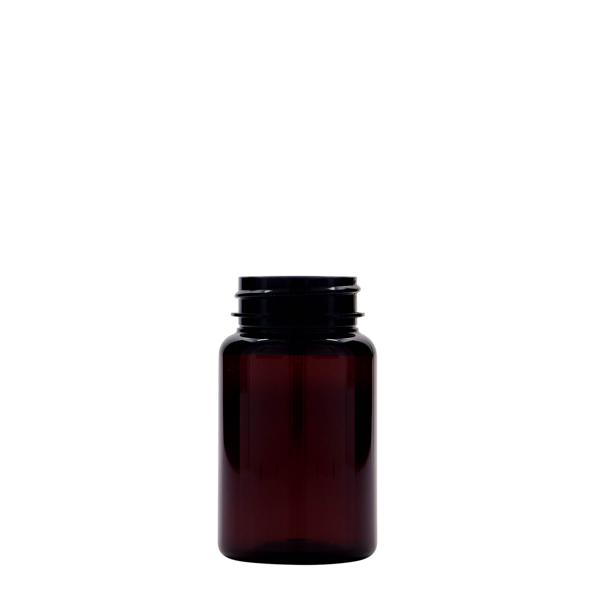 75 ml PET-beholder, plast, brun, åpning: 38/400 75 ml PET-beholder, plast, brun, åpning: 38/400