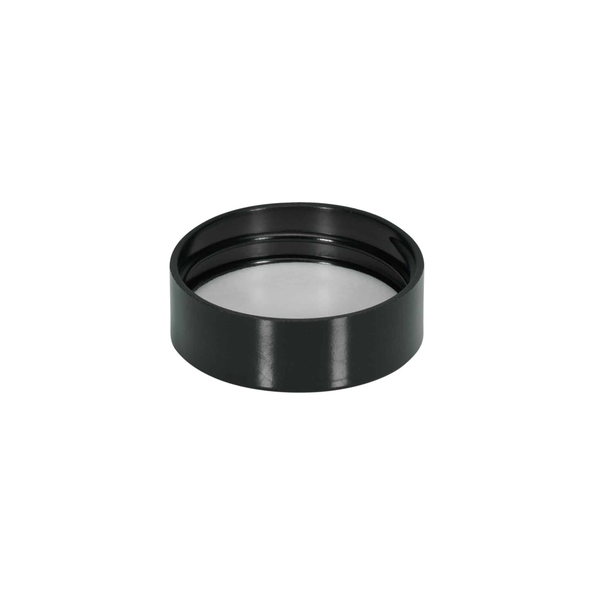 Skrukork for 30 ml 'Brown Line', PP, hvit