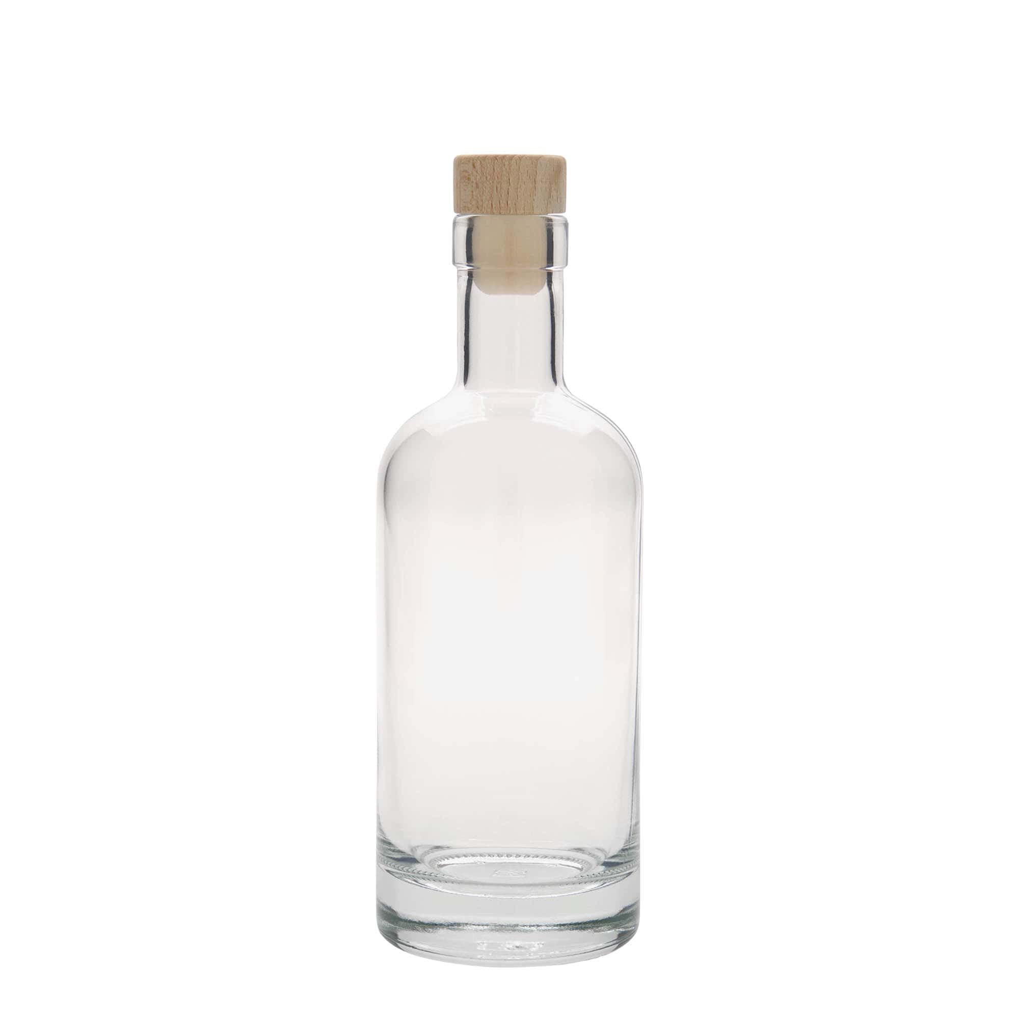 350 ml glassflaske 'Linea Uno', åpning: kork