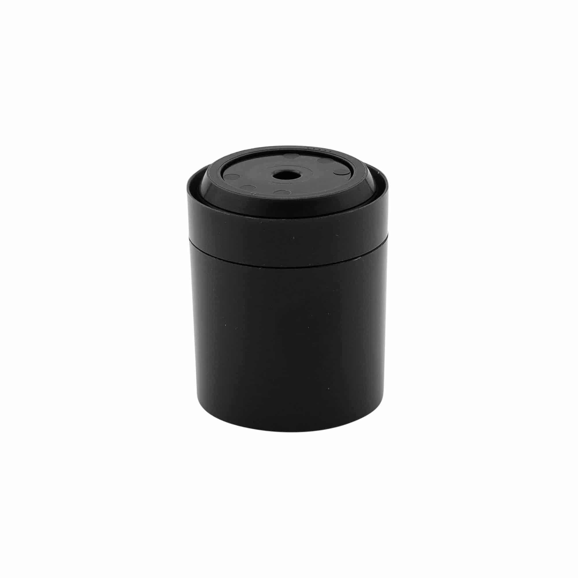 Airless dispenser pumpehode 'Micro', PP-plast, svart
