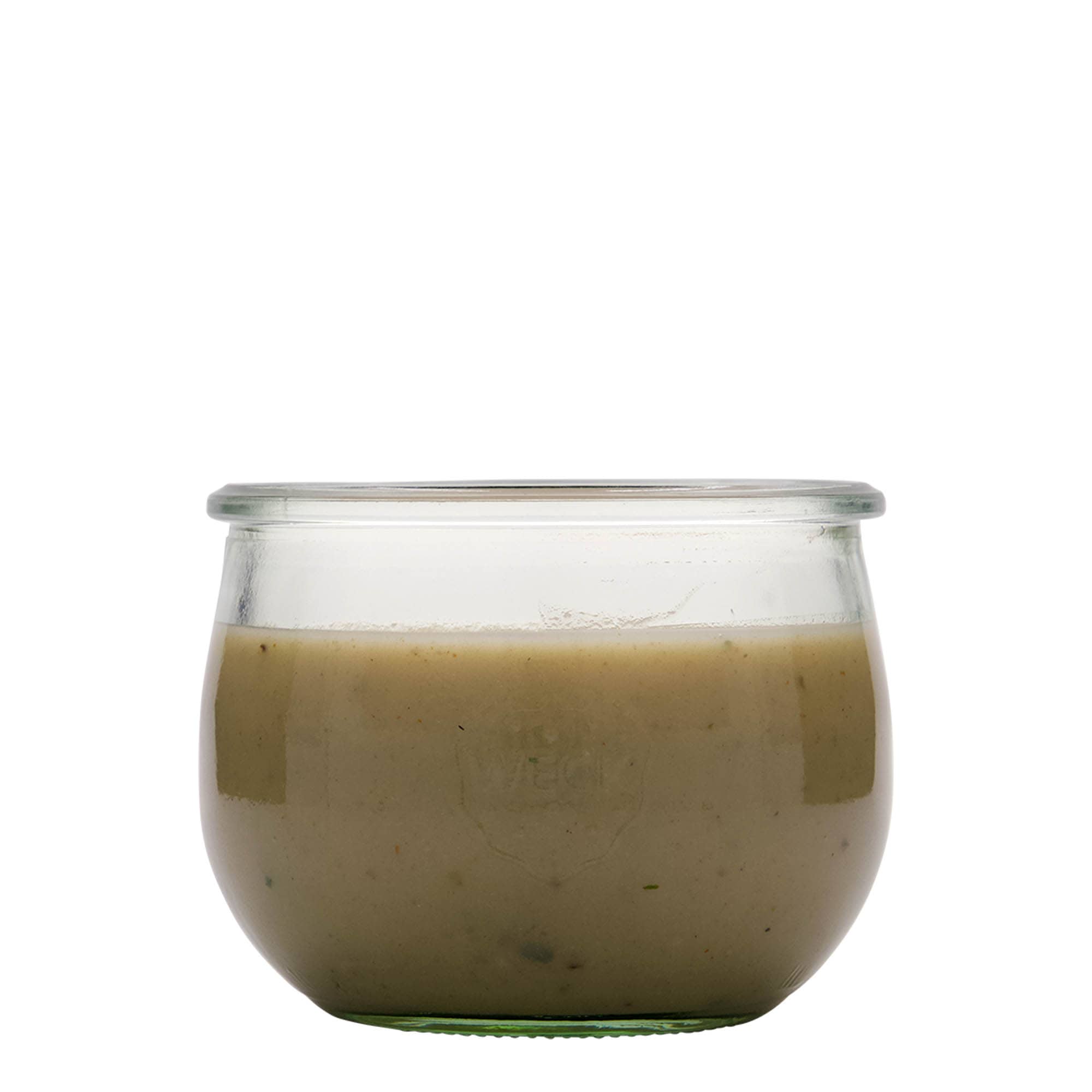 580 ml WECK-tulipanglass #, åpning: rund kant