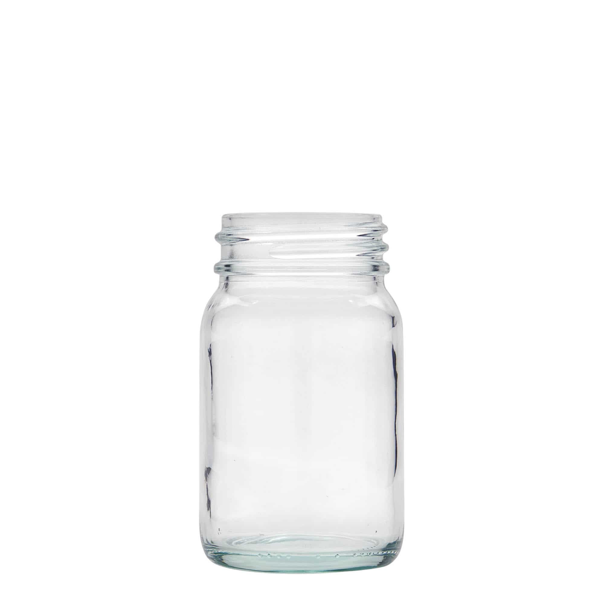 200 ml vidhalset glass, åpning: DIN 55