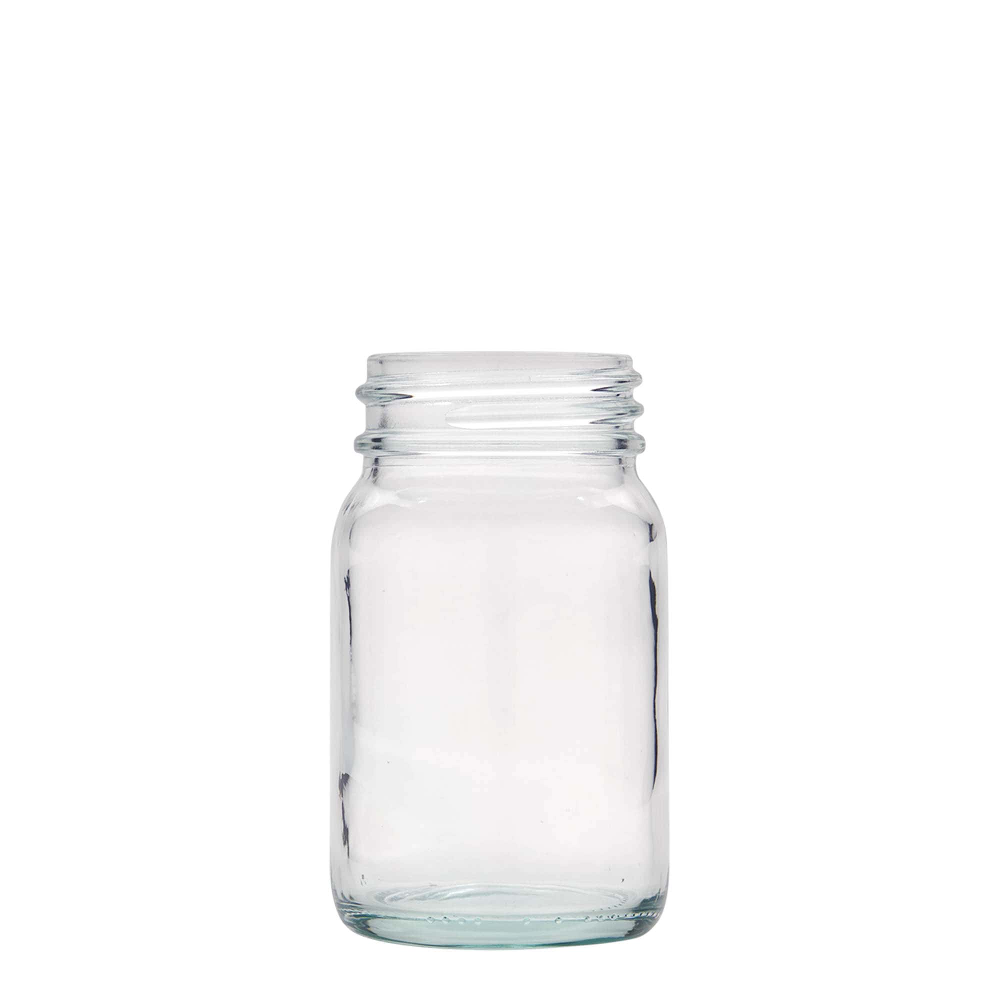 200 ml vidhalsglass, åpning: DIN 55 200 ml vidhalsglass, åpning: DIN 55