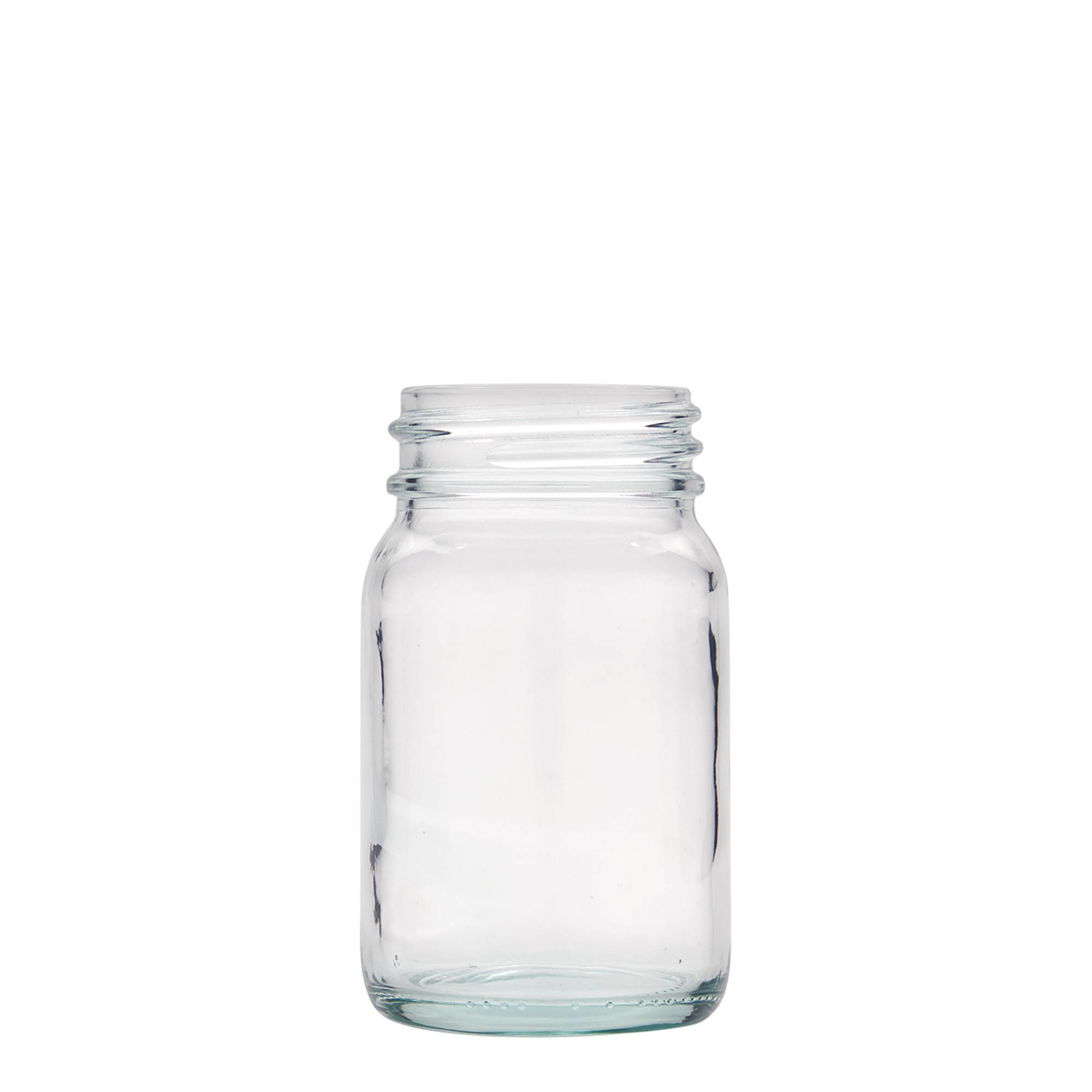 200 ml vidhalsglass, åpning: DIN 55 200 ml vidhalsglass, åpning: DIN 55