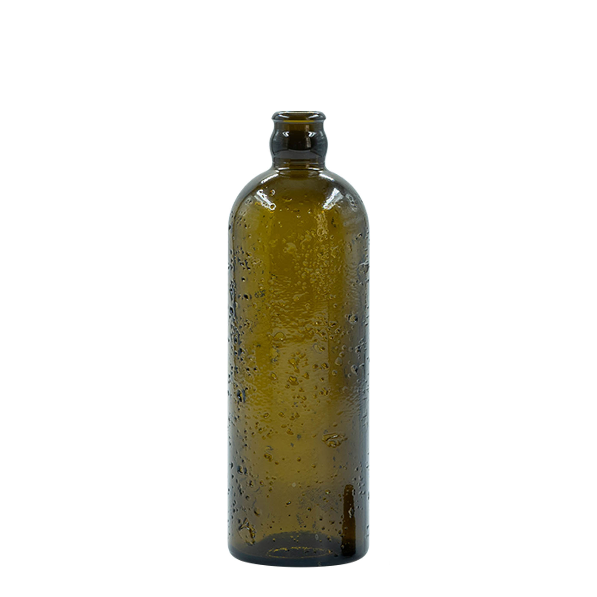 500 ml Wildly Crafted glassflaske 'Bobber Jr', brun, åpning: kork