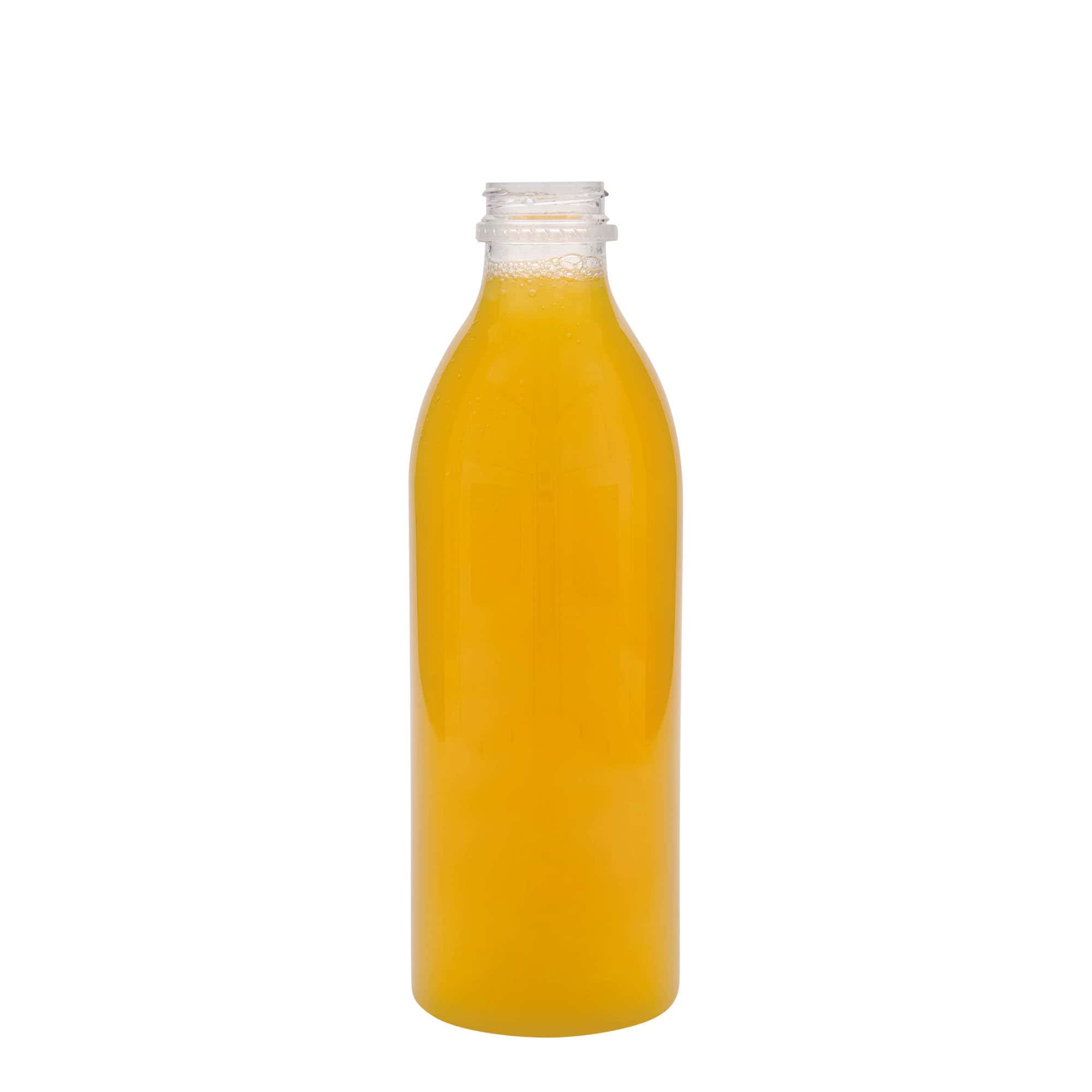1.000 ml PET-flaske standard, plast, åpning: 38 mm
