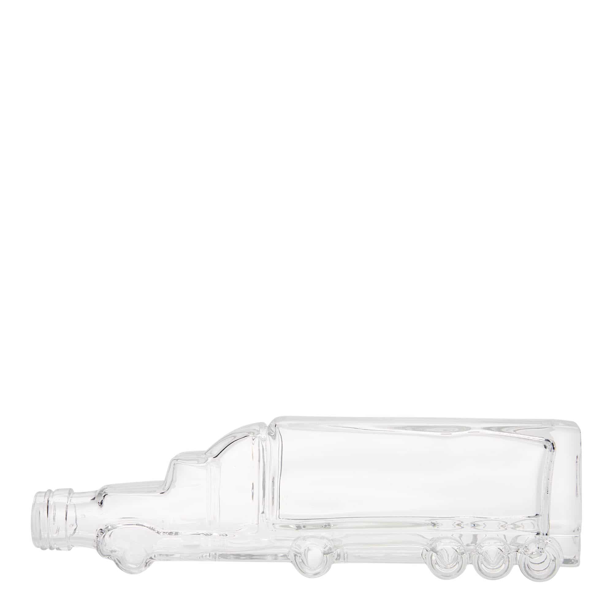 200 ml glassflaske "Truck", åpning: Kork