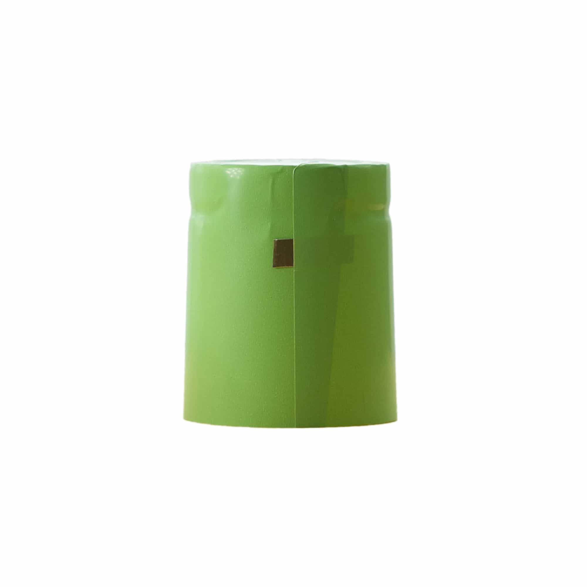 Krympekapsel 32x41, PVC-plast, bladgrønn Krympekapsel 32x41, PVC-plast, bladgrønn