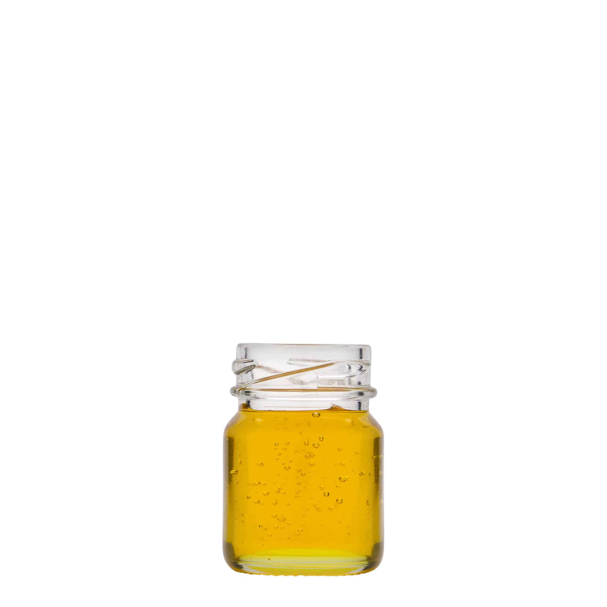 45 ml høyt rundt glass, åpning: Twist-Off (TO 38)