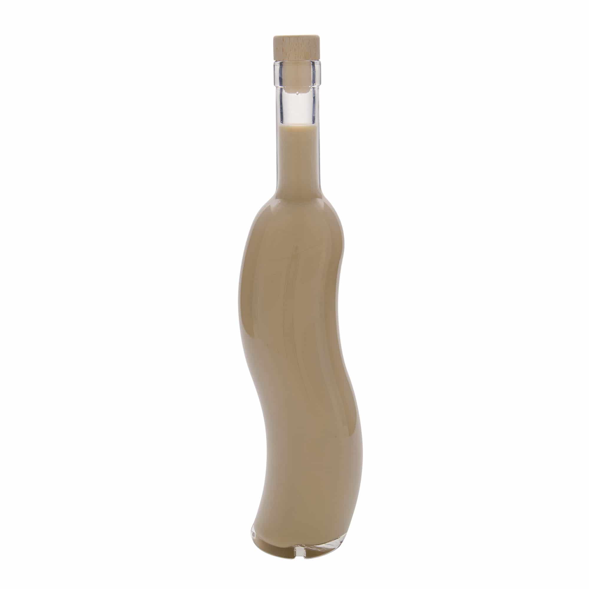 500 ml glassflaske "La-Ola", halvrund, åpning: Kork
