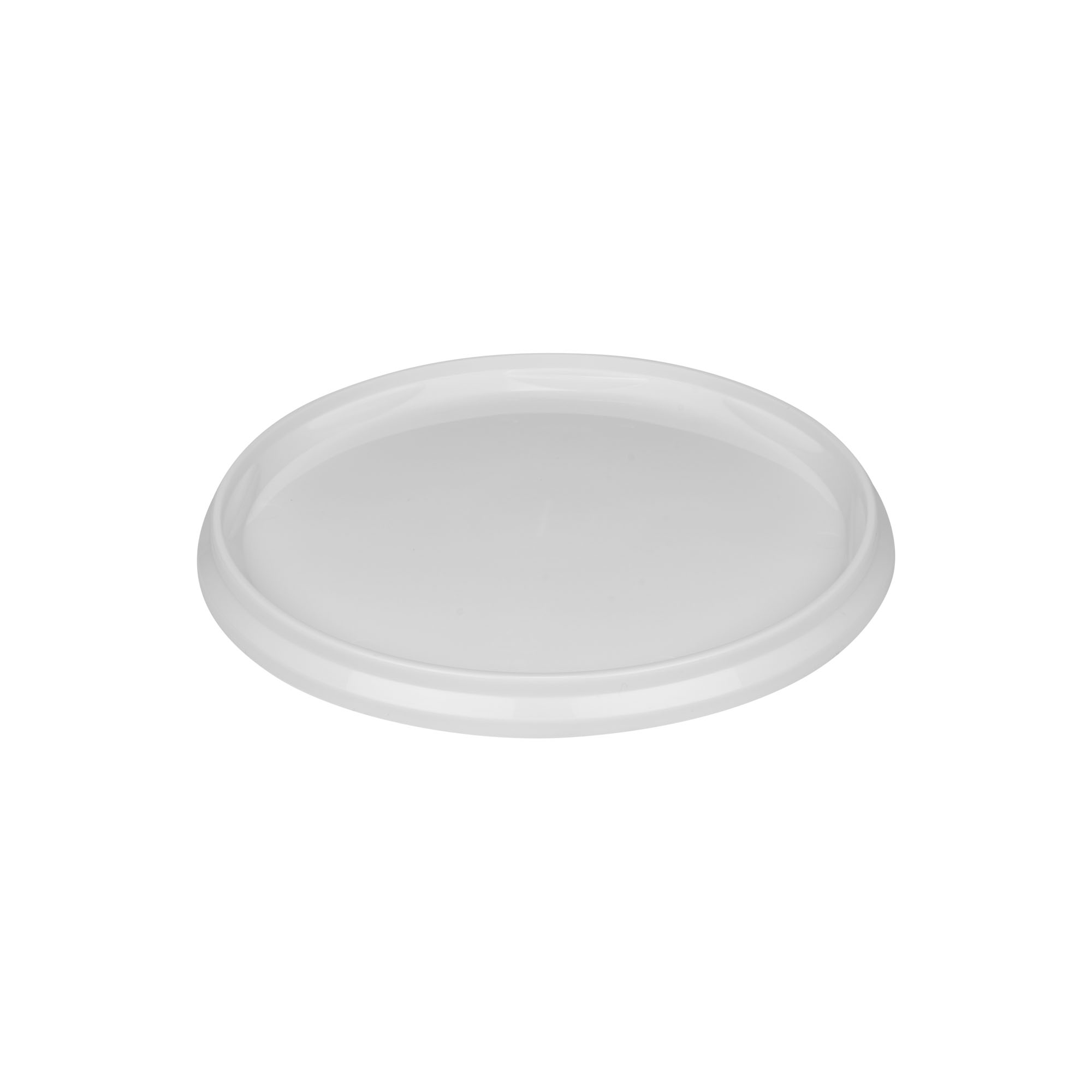 Lokks for 2,5 l spann, PP-plast, hvit