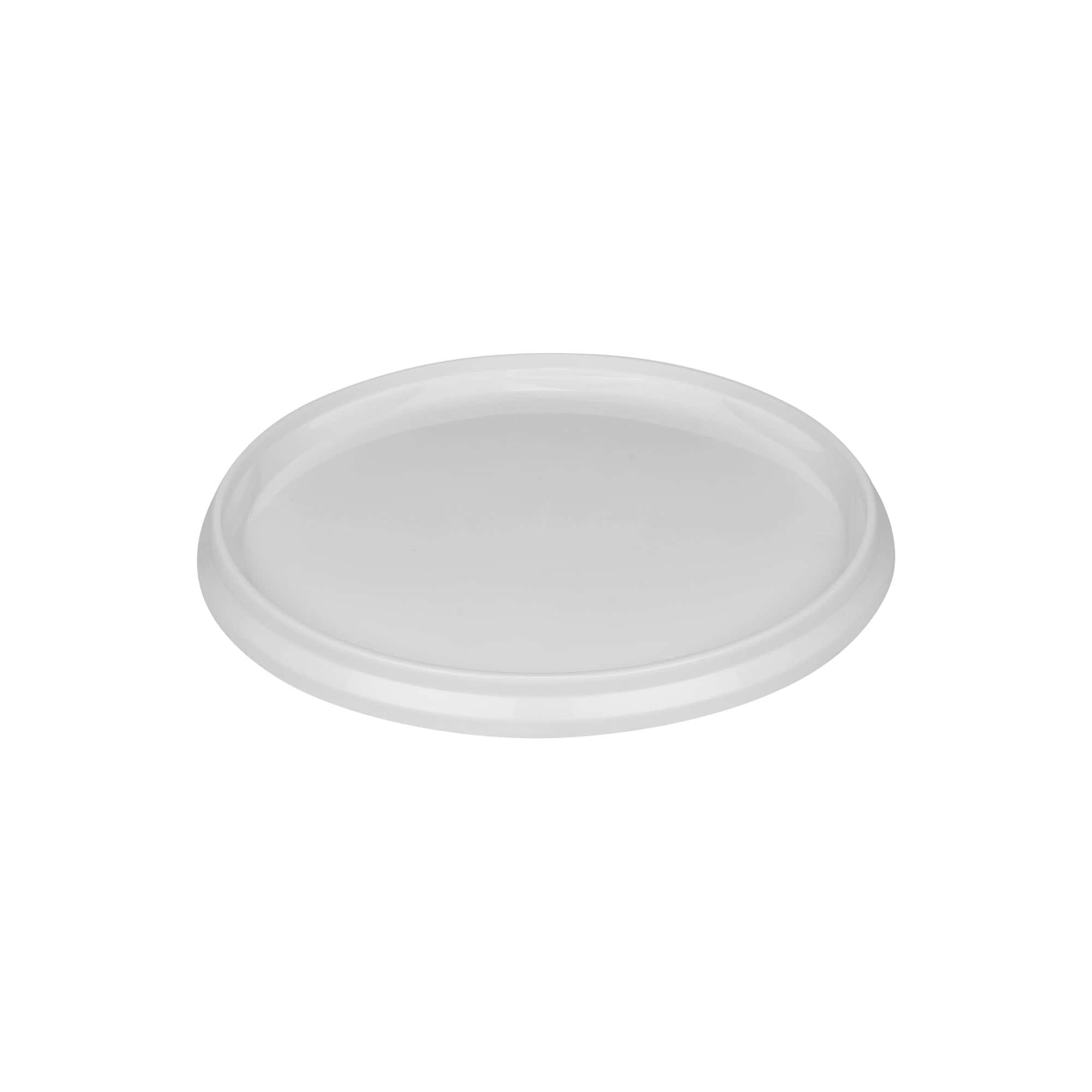 Lokks for 2,5 l spann, PP-plast, hvit