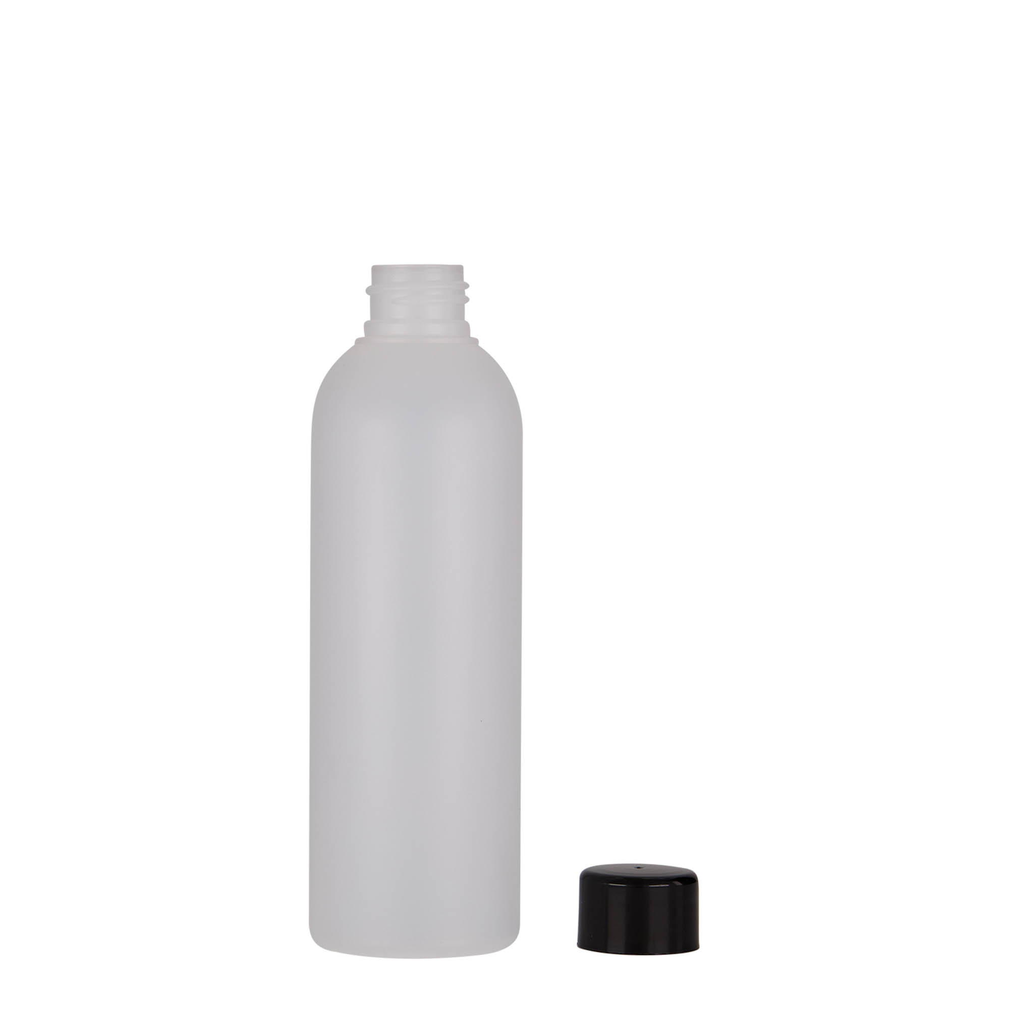 200 ml plastflaske 'Tuffy', HDPE, natur, åpning: 24/410 200 ml plastflaske 'Tuffy', HDPE, natur, åpning: 24/410