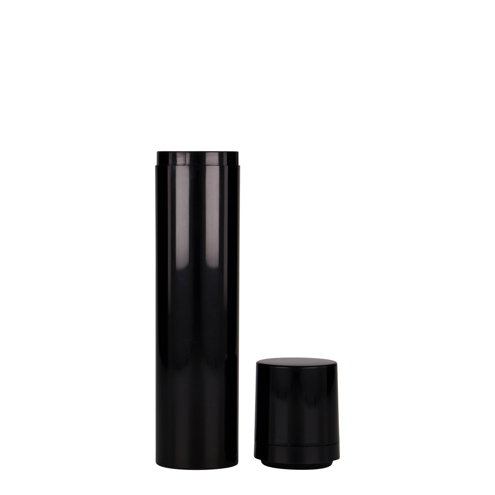 100 ml airless dispenser 'Mezzo', PP-plast, svart