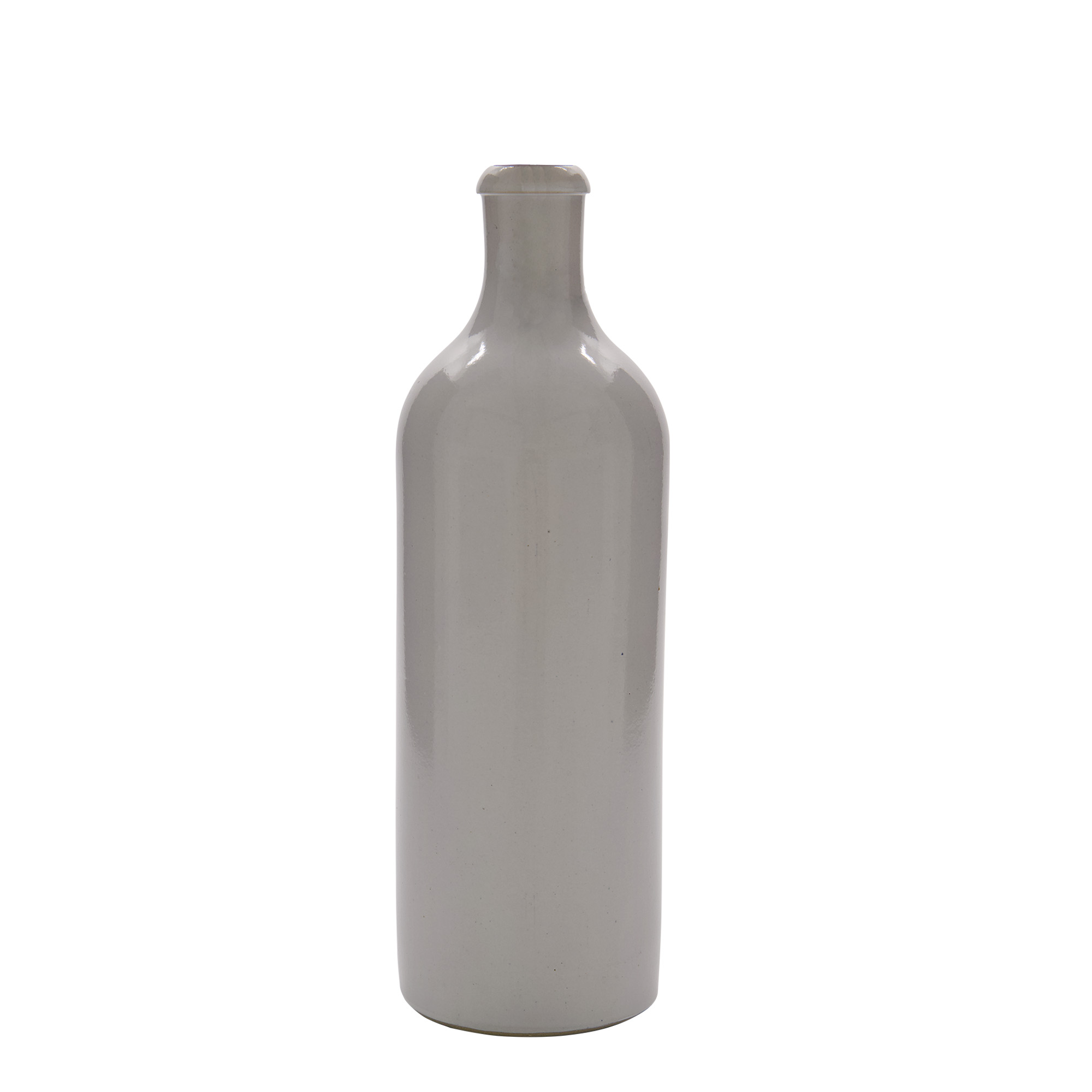 750 ml tonkrukke, steingods, hvit, åpning: patentlokk 750 ml tonkrukke, steingods, hvit, åpning: patentlokk