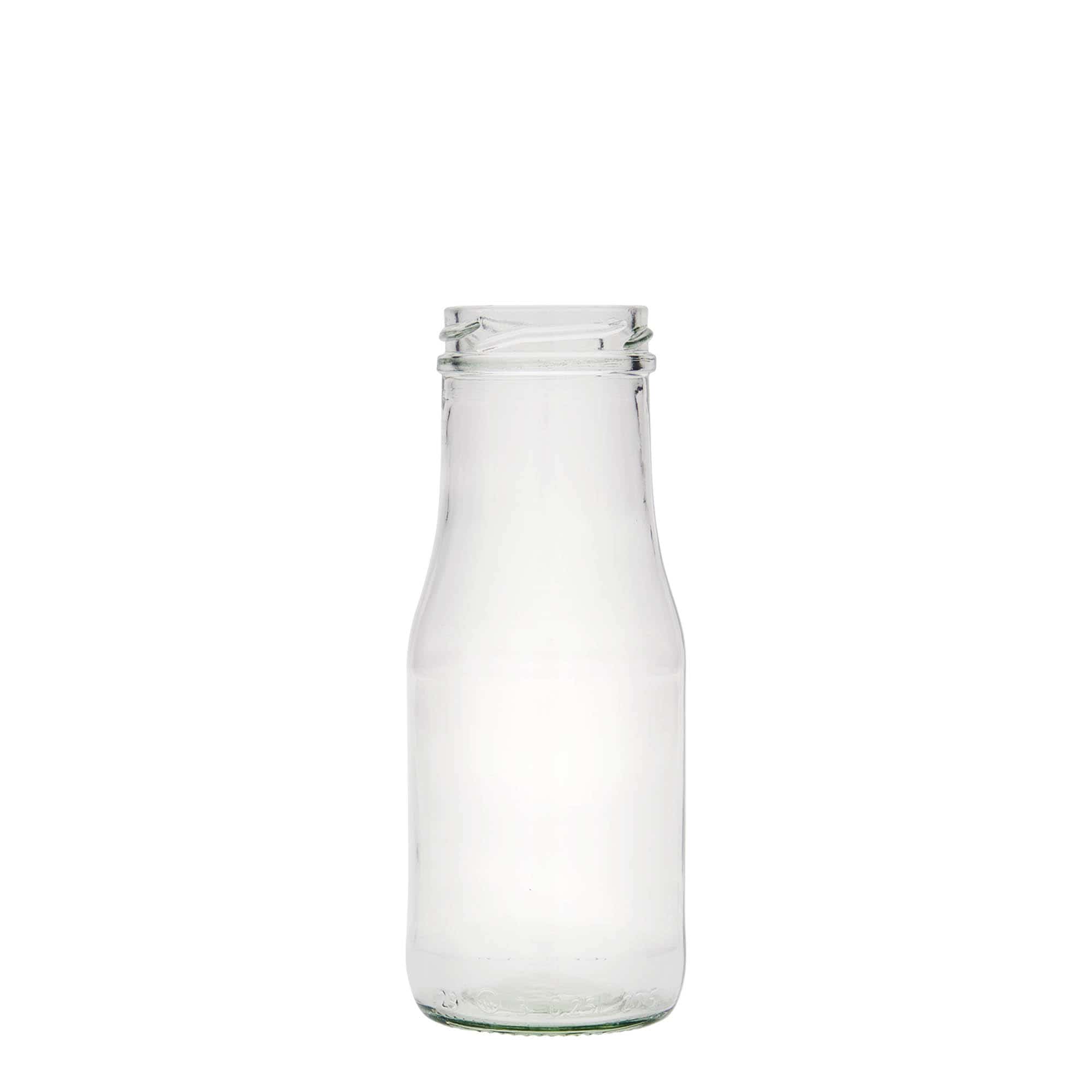 250 ml glassflaske Susann, åpning: Twist-Off (TO 48) 250 ml glassflaske Susann, åpning: Twist-Off (TO 48)