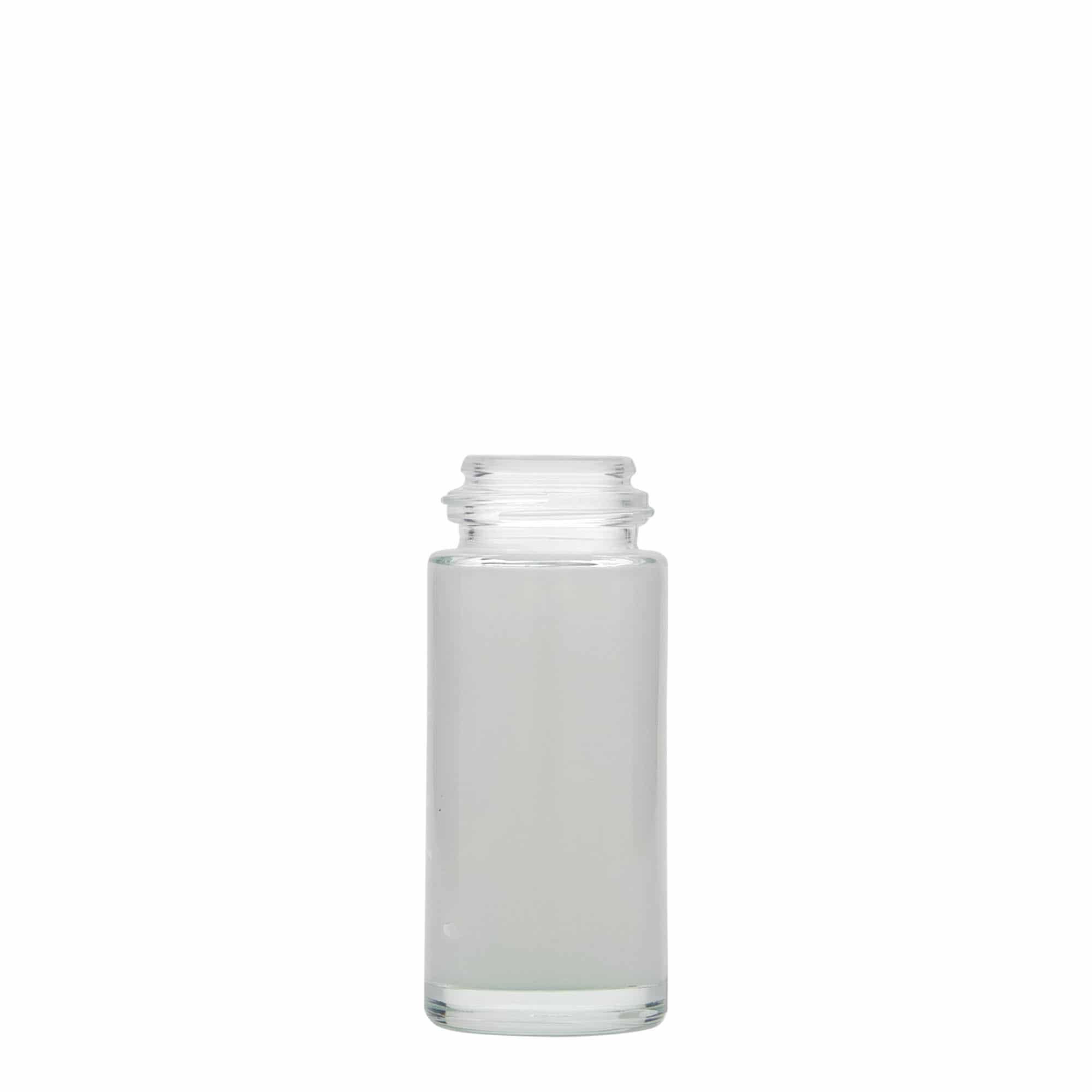 50 ml roll-on-flaske, glass, åpning: skrukork